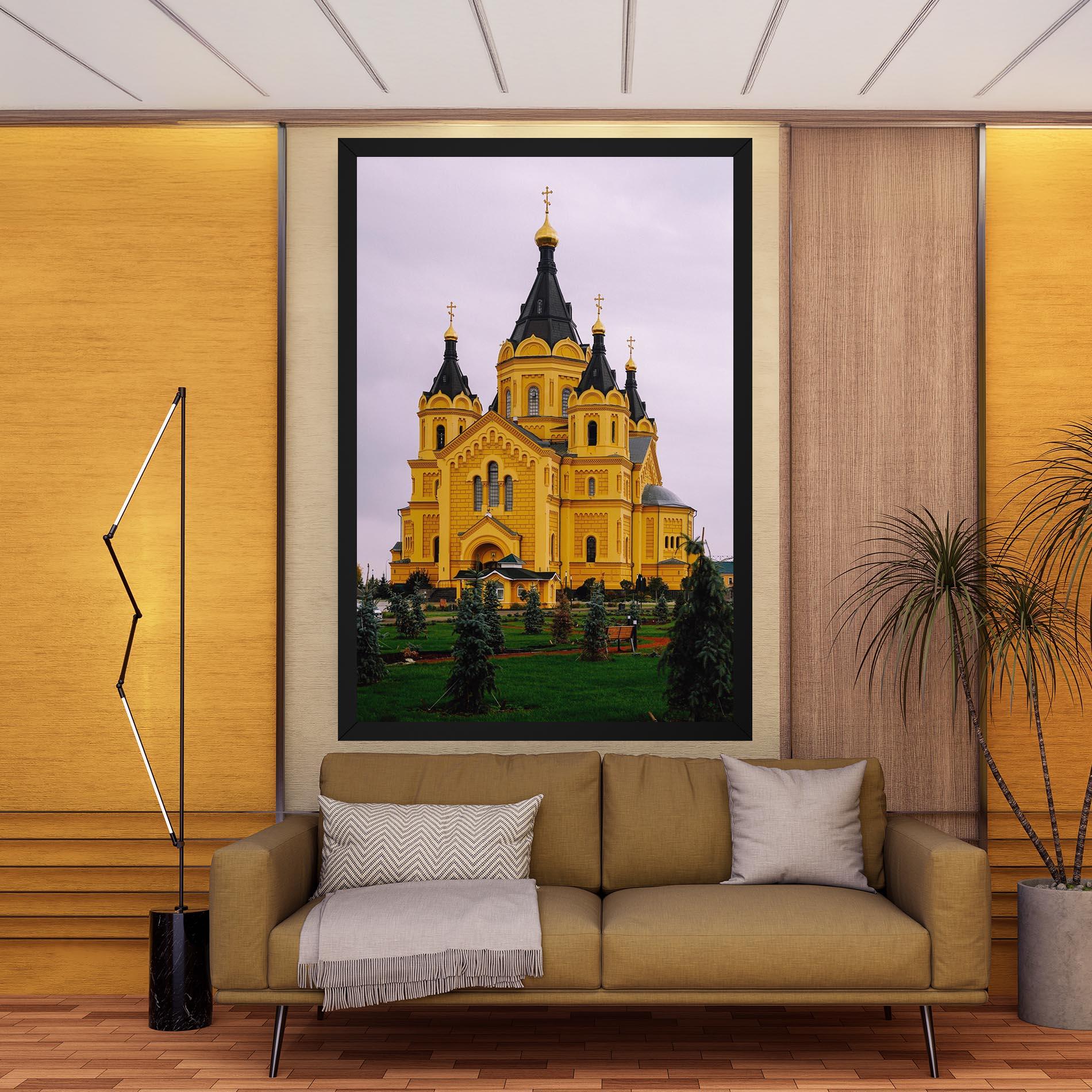 Vászonkép Nevsky Cathedral mockup 9