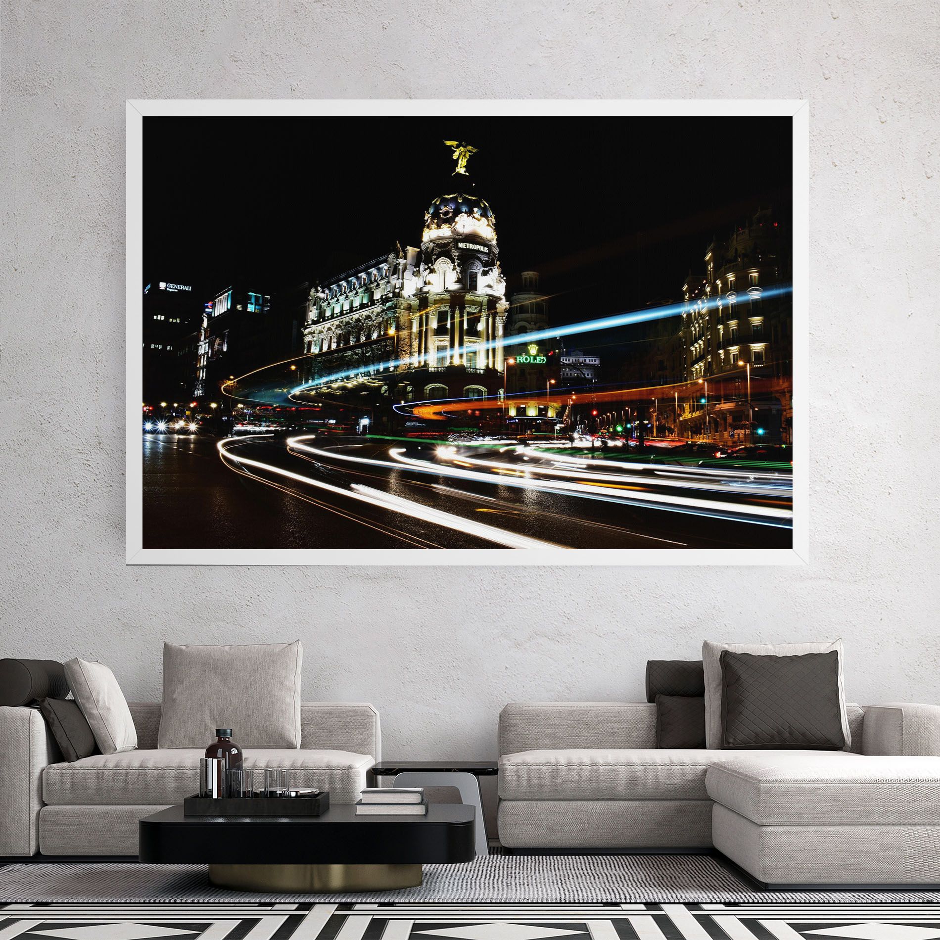 Madrid At Night mockup 2