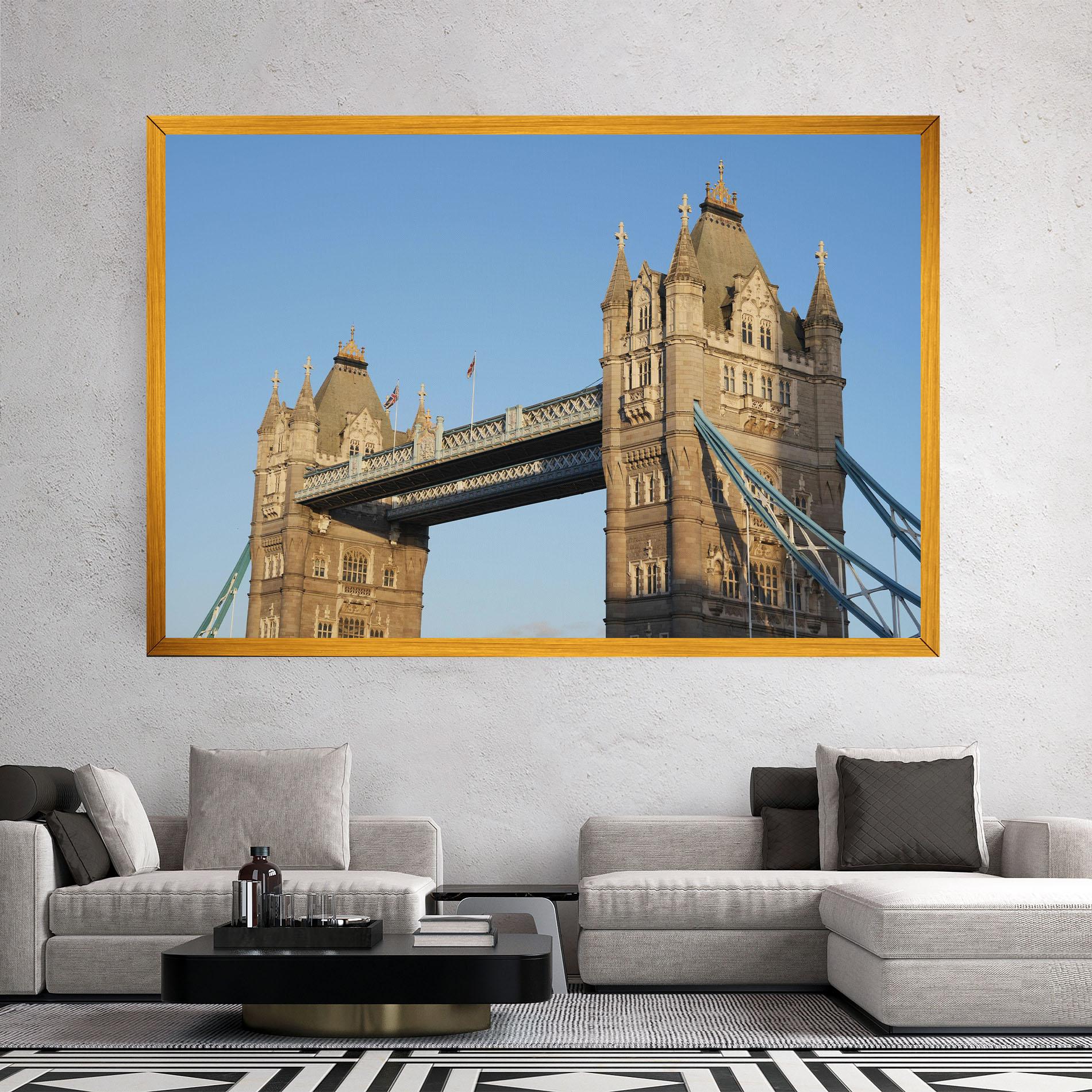 Vászonkép London Bridge View mockup 2