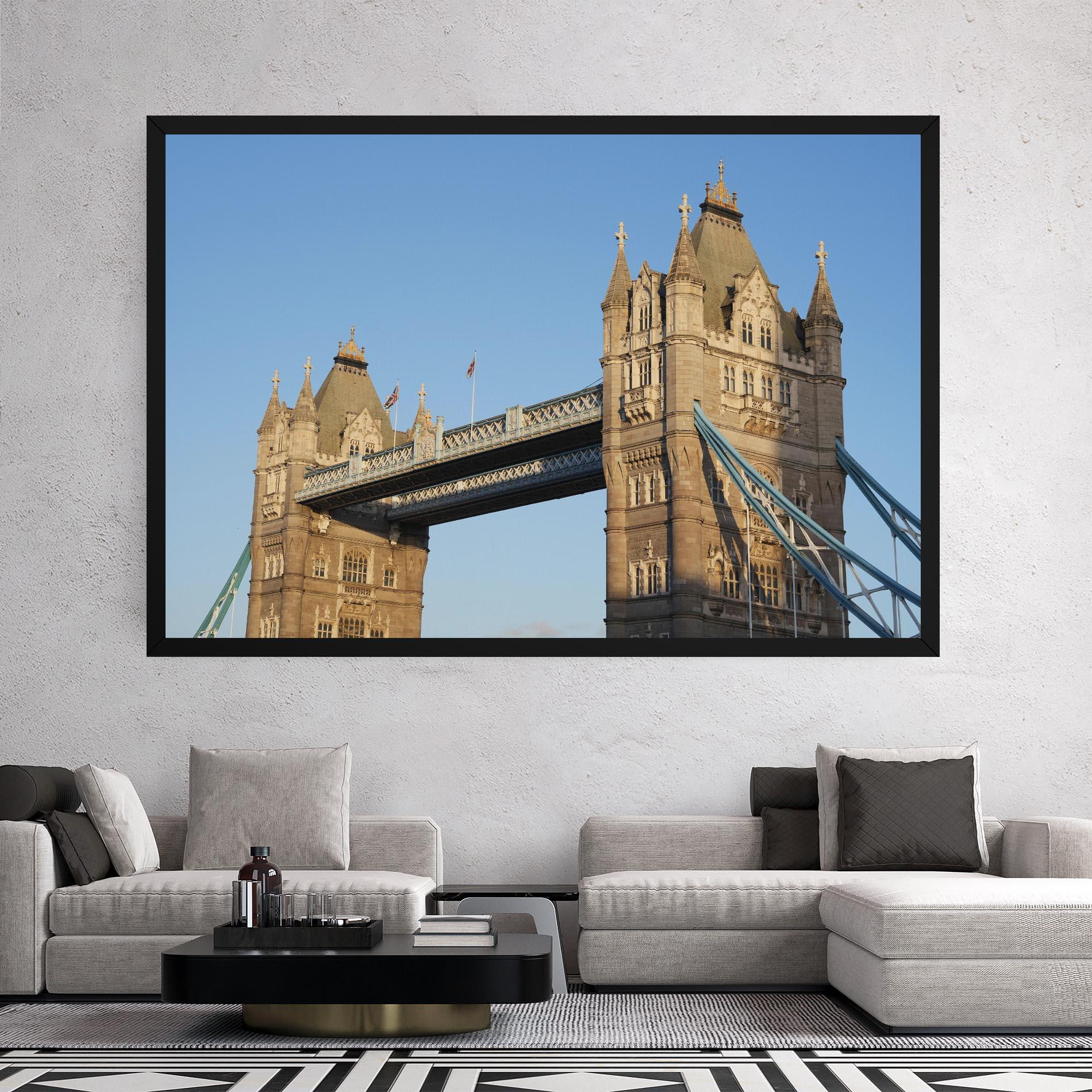 Vászonkép London Bridge View mockup 2
