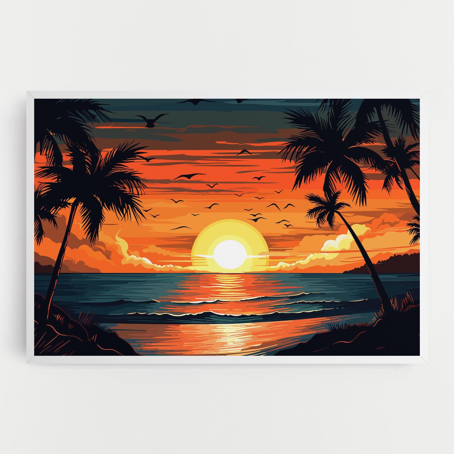 Amazing Sunset View mockup 0