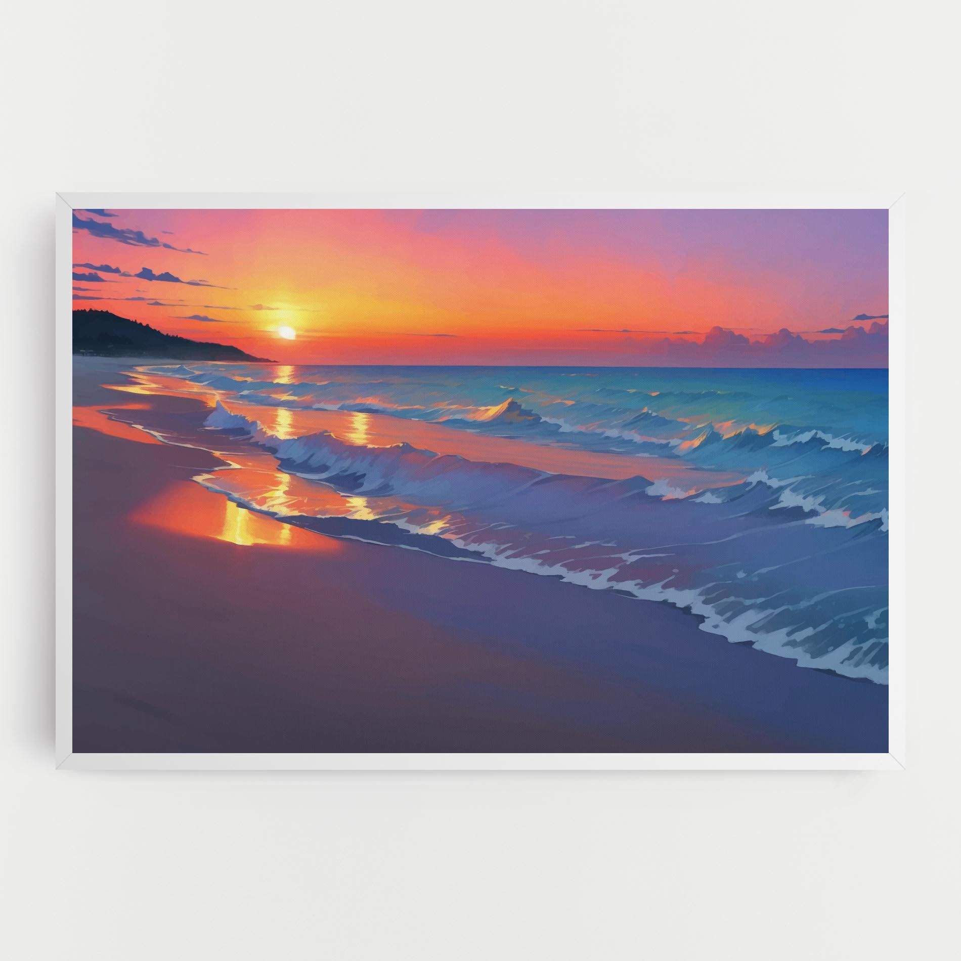 Dreamy Beach Sunset mockup 0