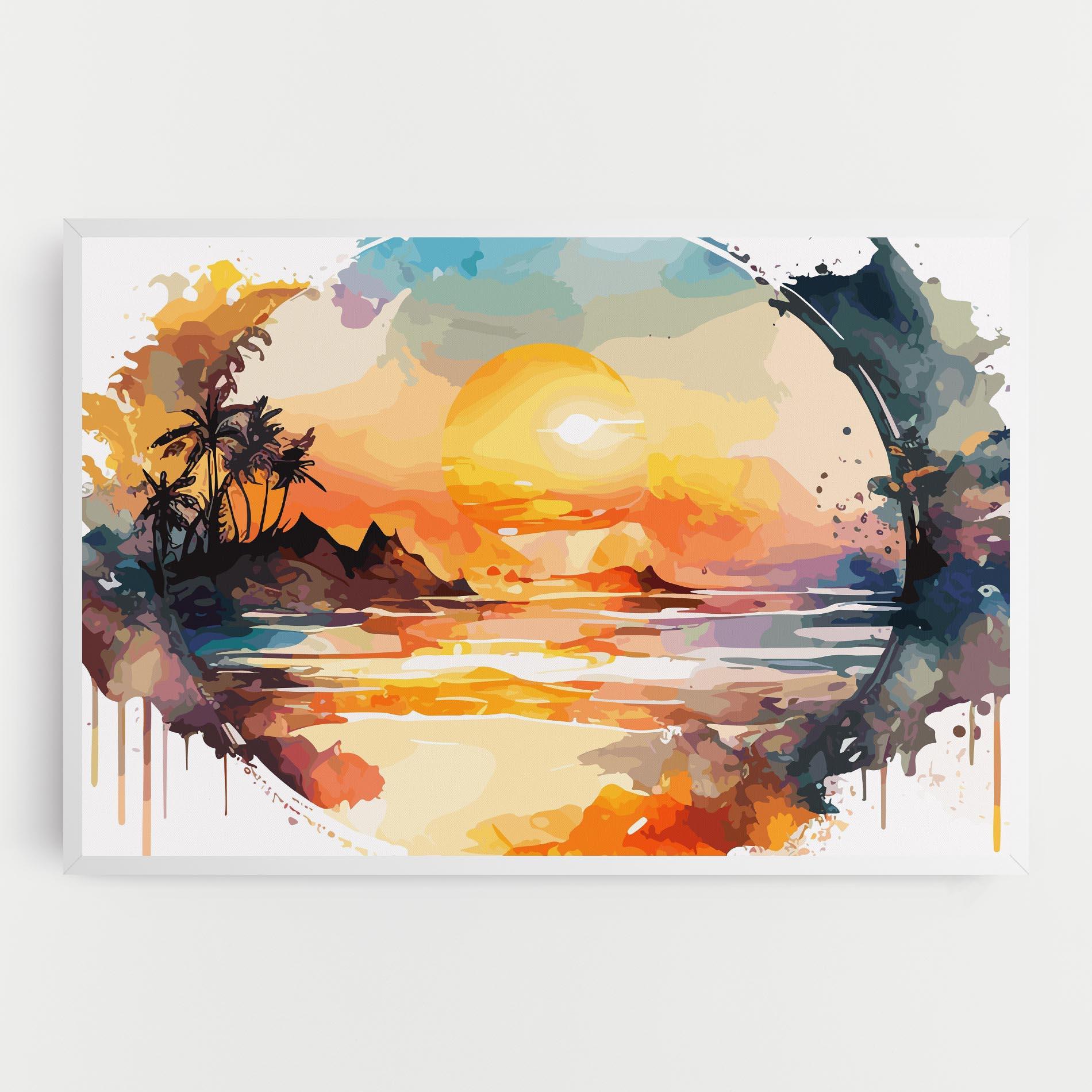 Vászonkép Sunrise Art mockup 0