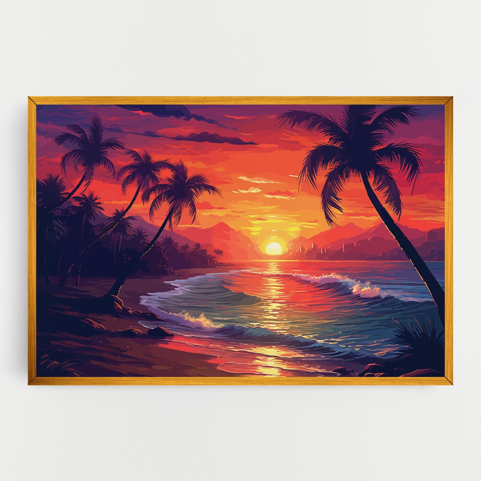 Purple Orange Sunlight mockup 0