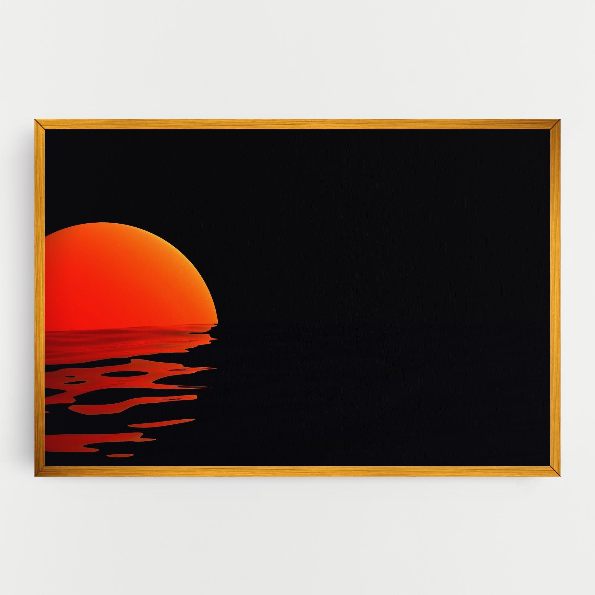 Red Evening Sunset mockup 0