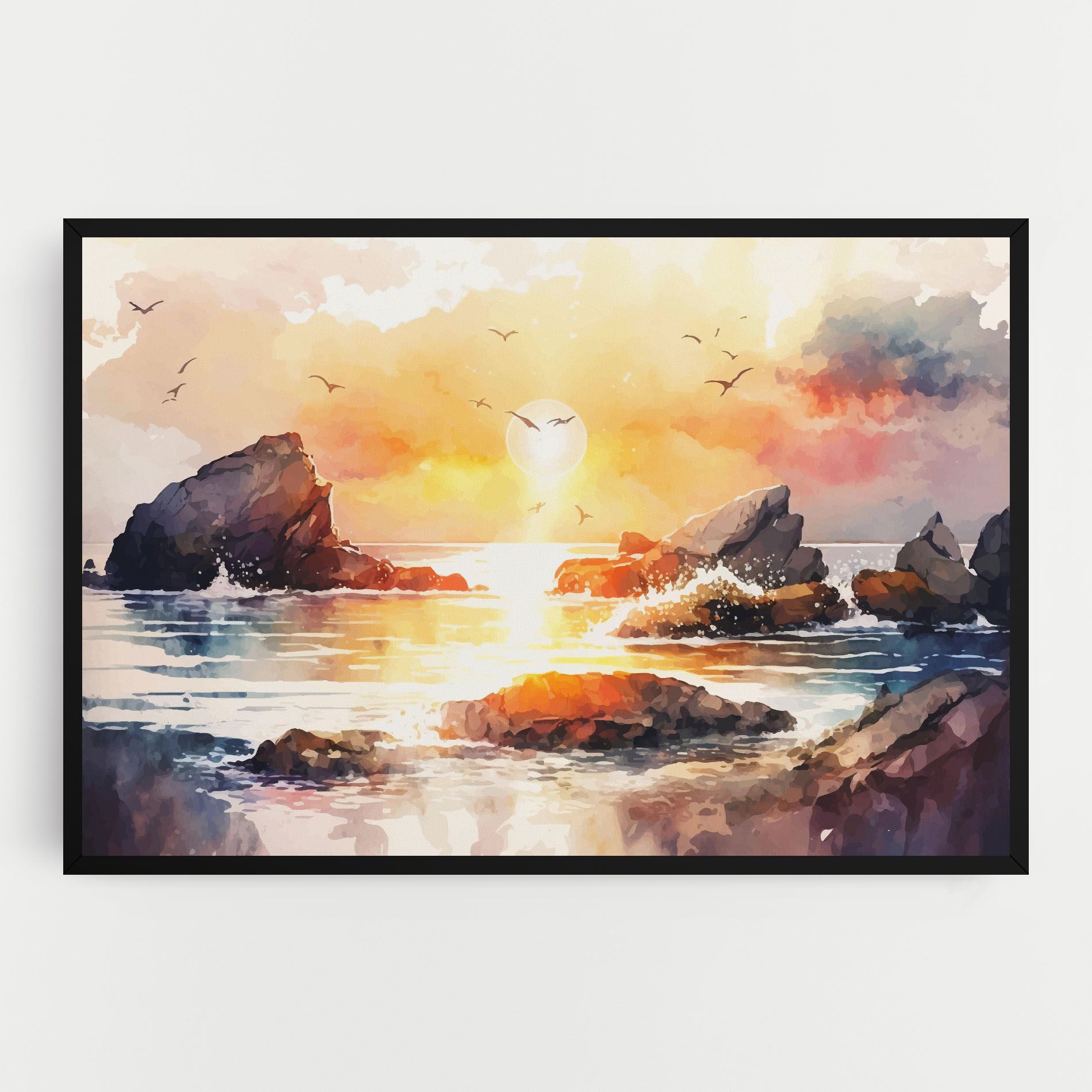 Pretty Pastel Sunset mockup 0