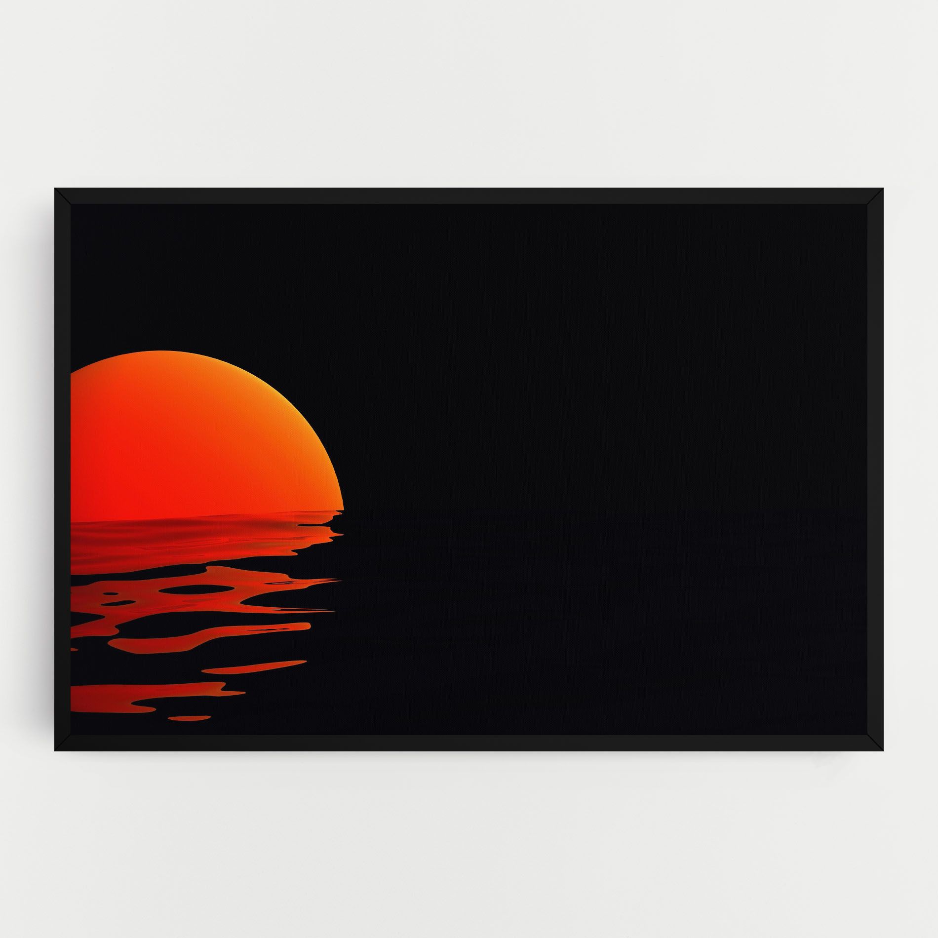 Red Evening Sunset mockup 0