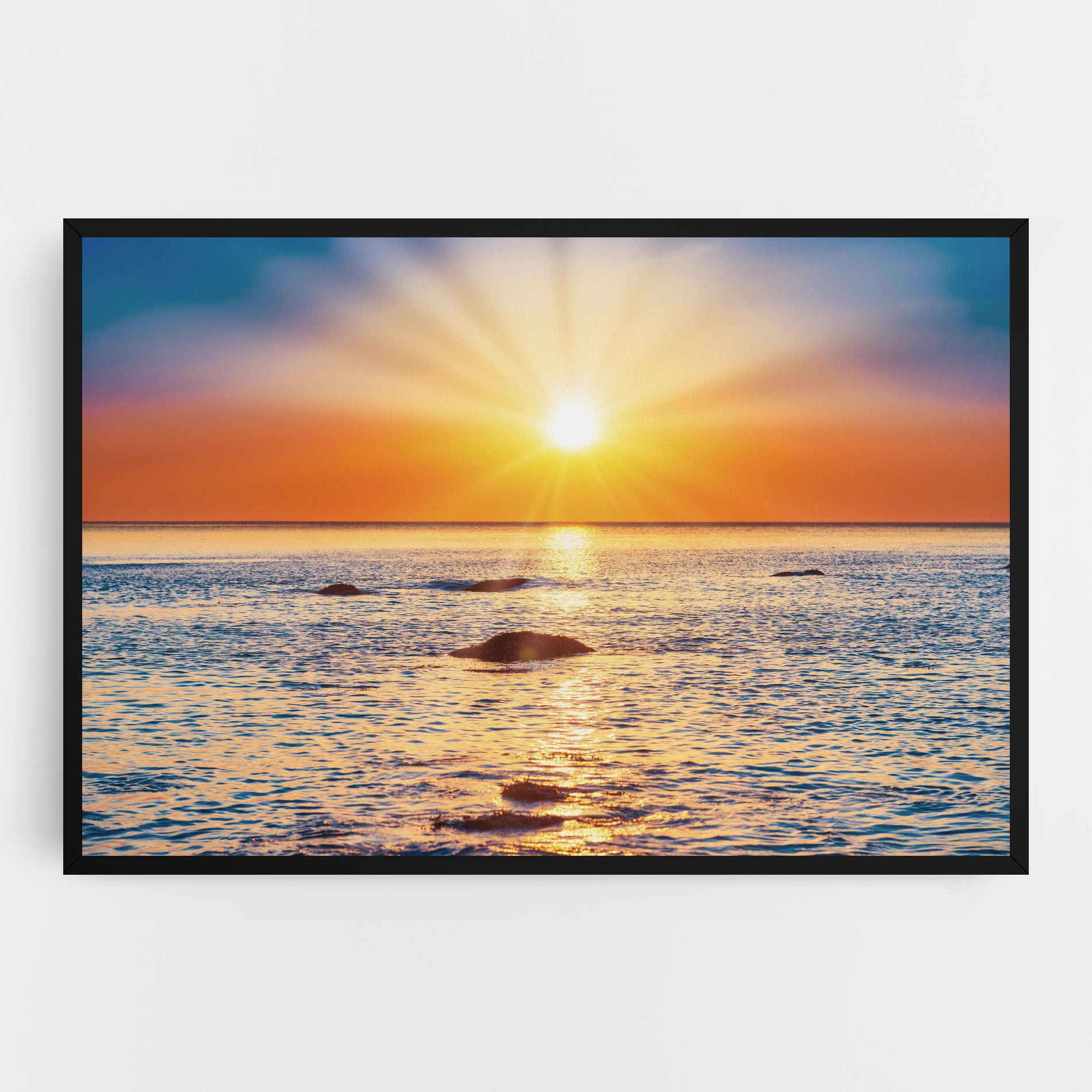 Sunset Beach Rocks mockup 0