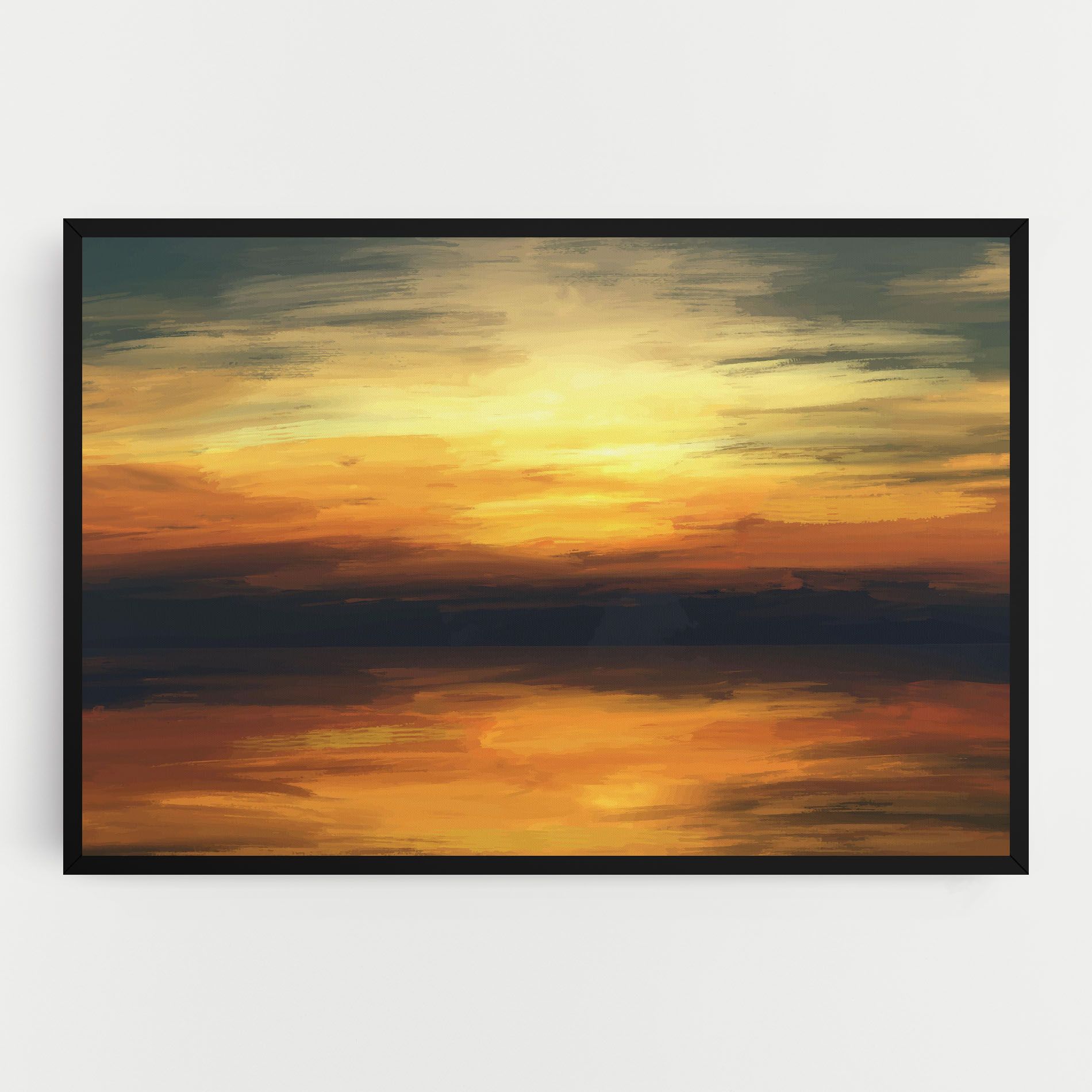 Sunset Oil Paint mockup 0