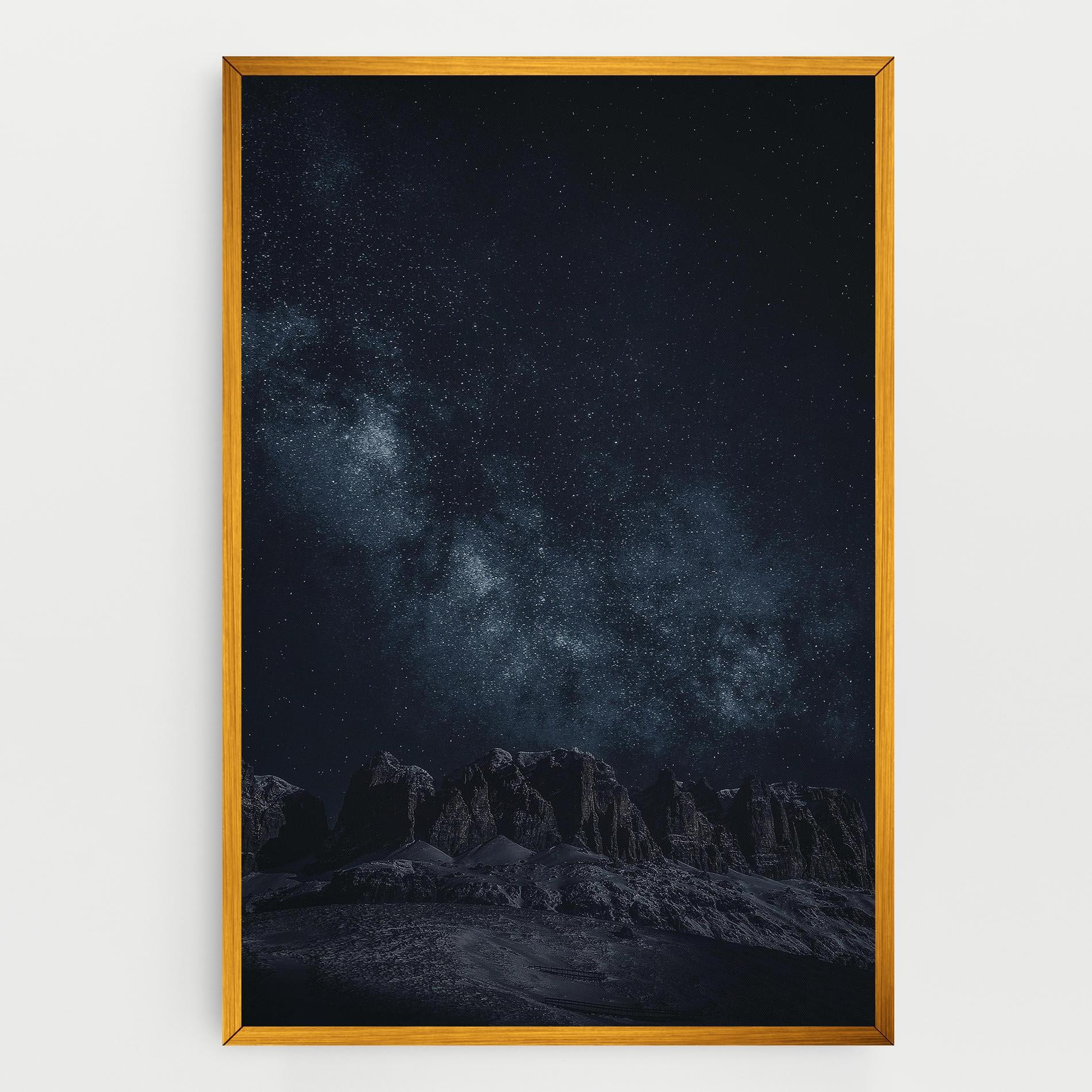 Vászonkép Galactic Sky mockup 0