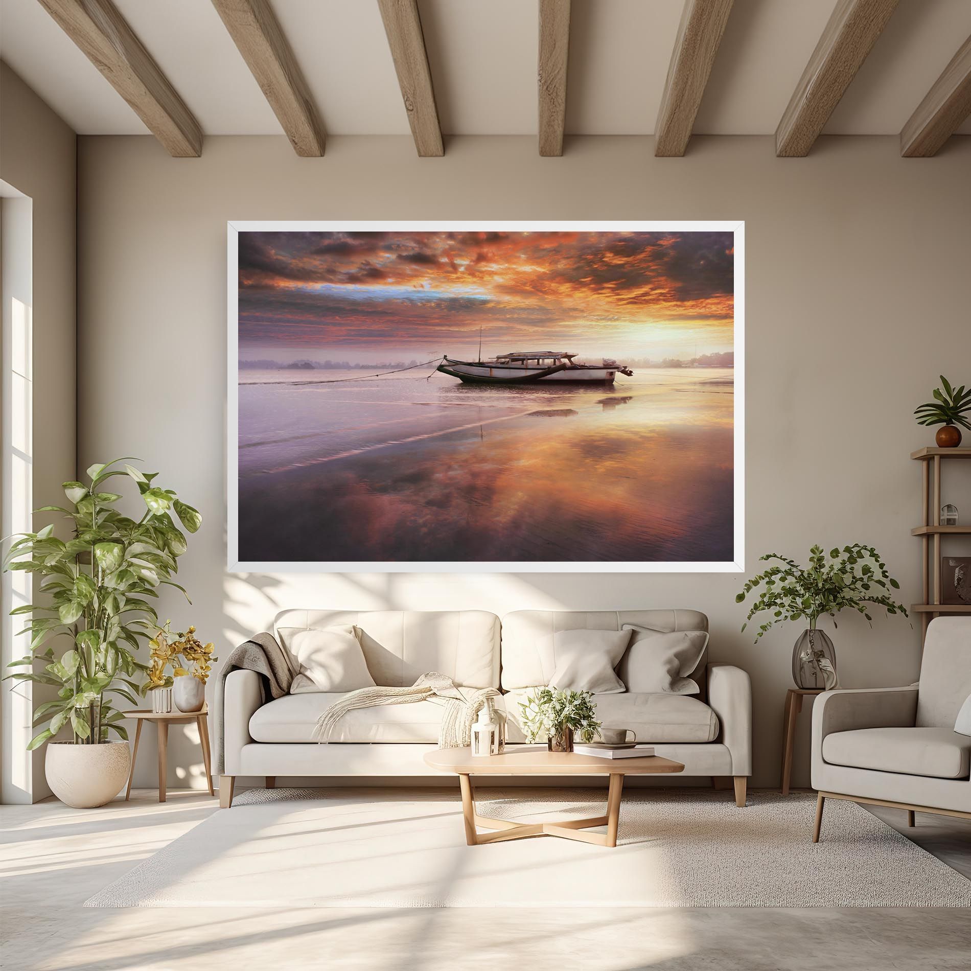 Beauty Boat Sunrise mockup 6