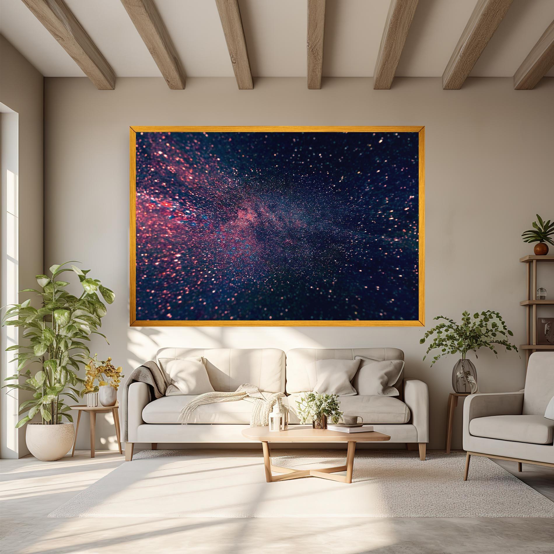 Vászonkép Purple Spark mockup 6