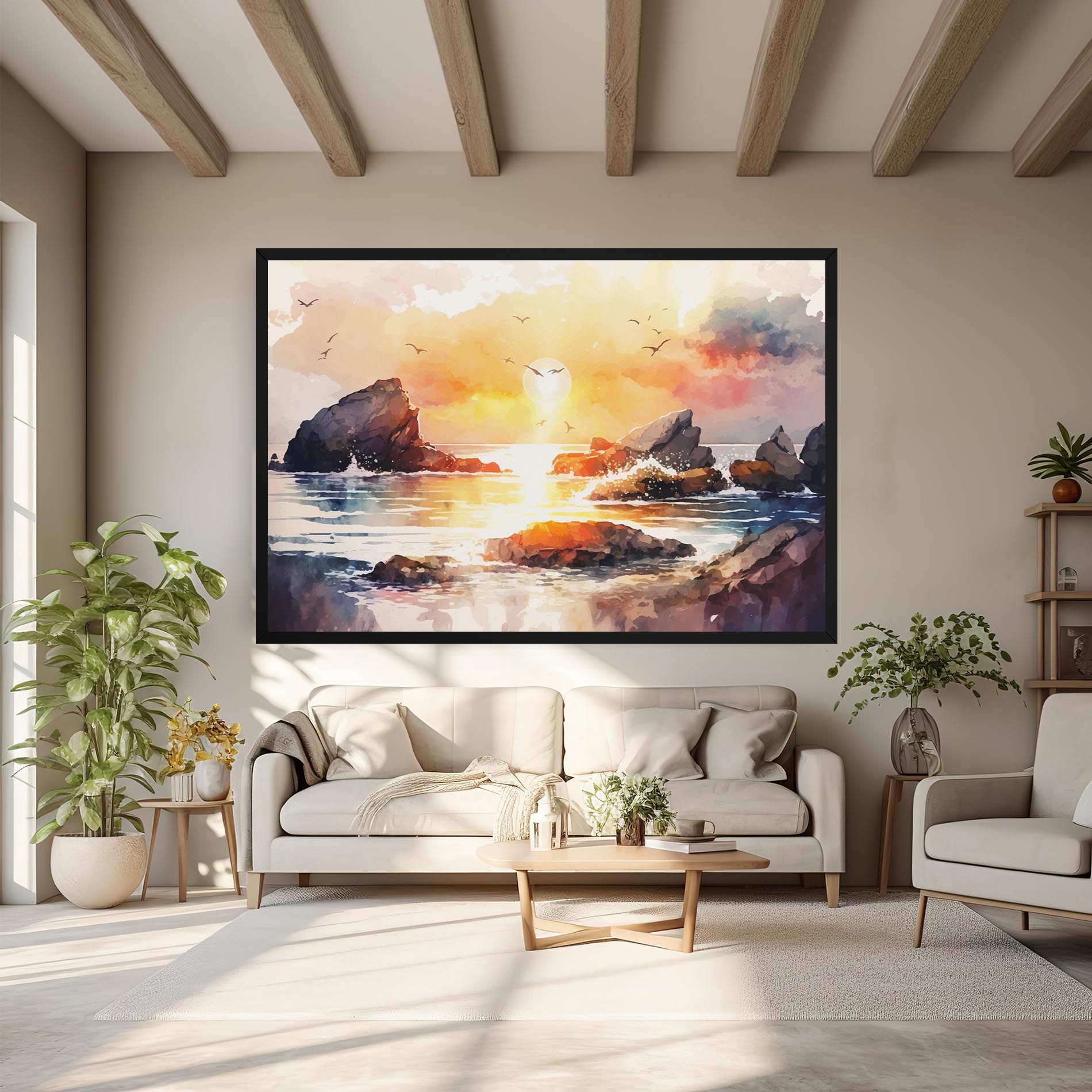 Pretty Pastel Sunset mockup 6