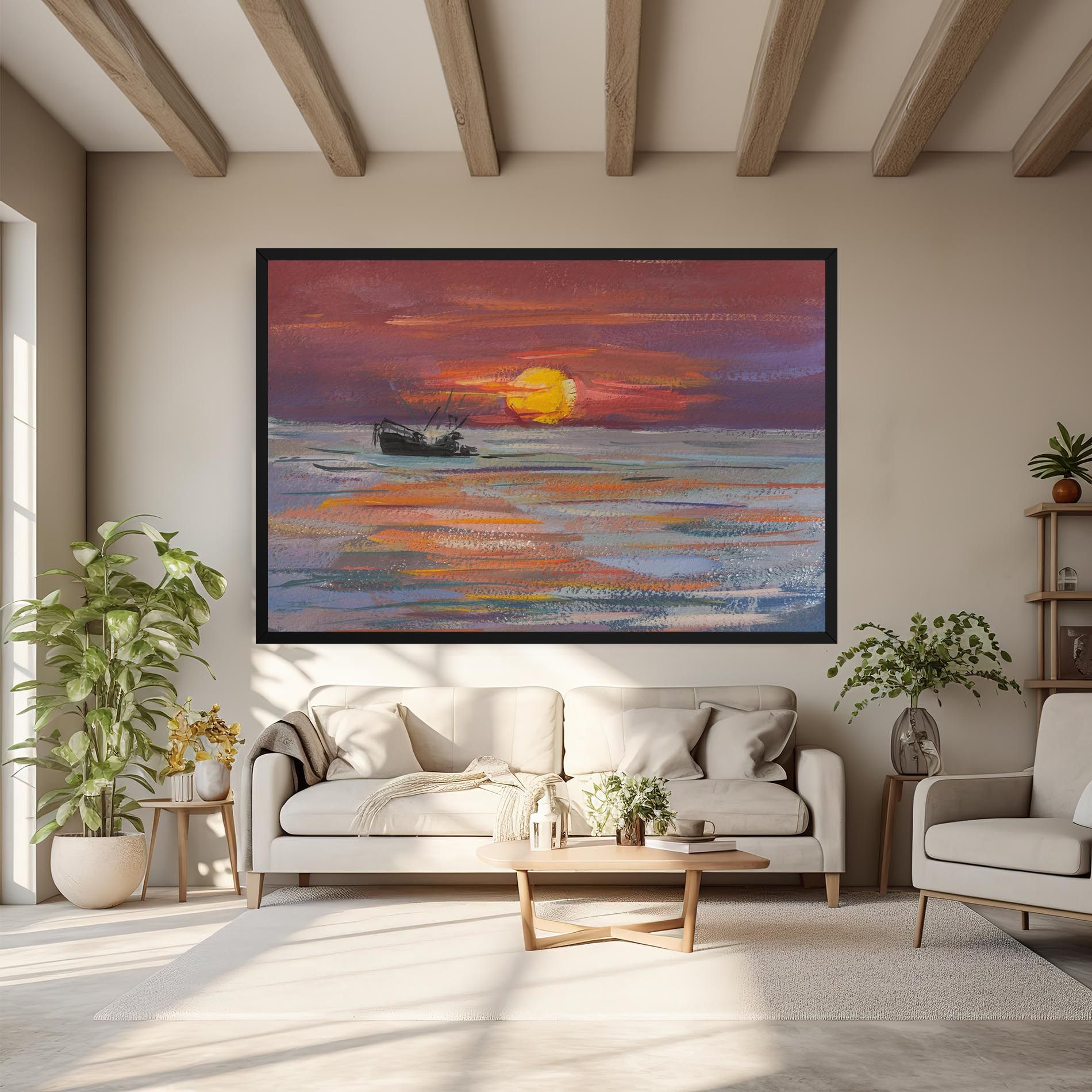 Sea Ship Painting mockup 6