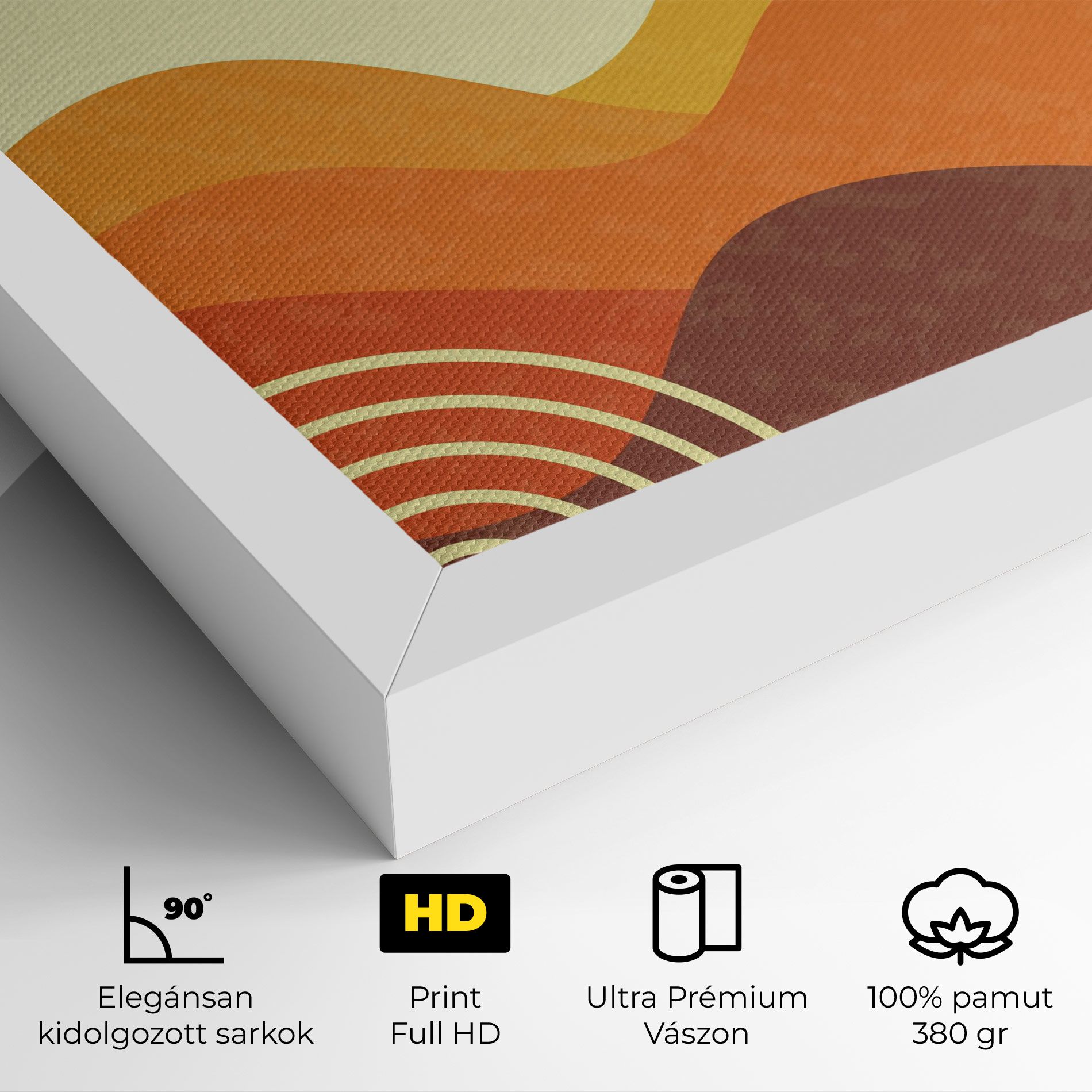 Minimalist Sunset Art mockup 4