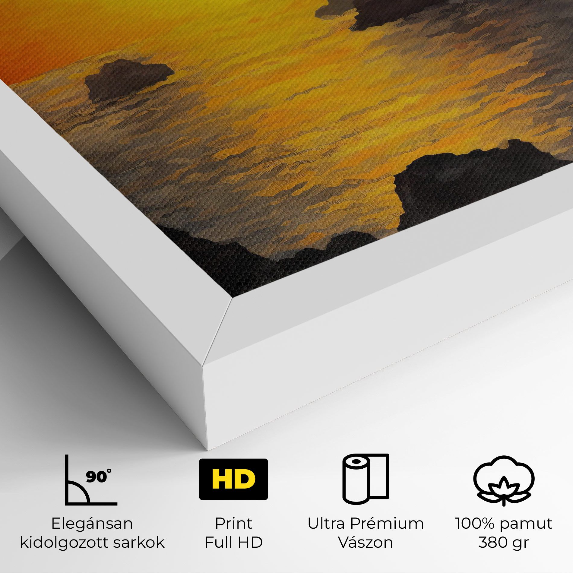 Mountains Rocks Painting mockup 4