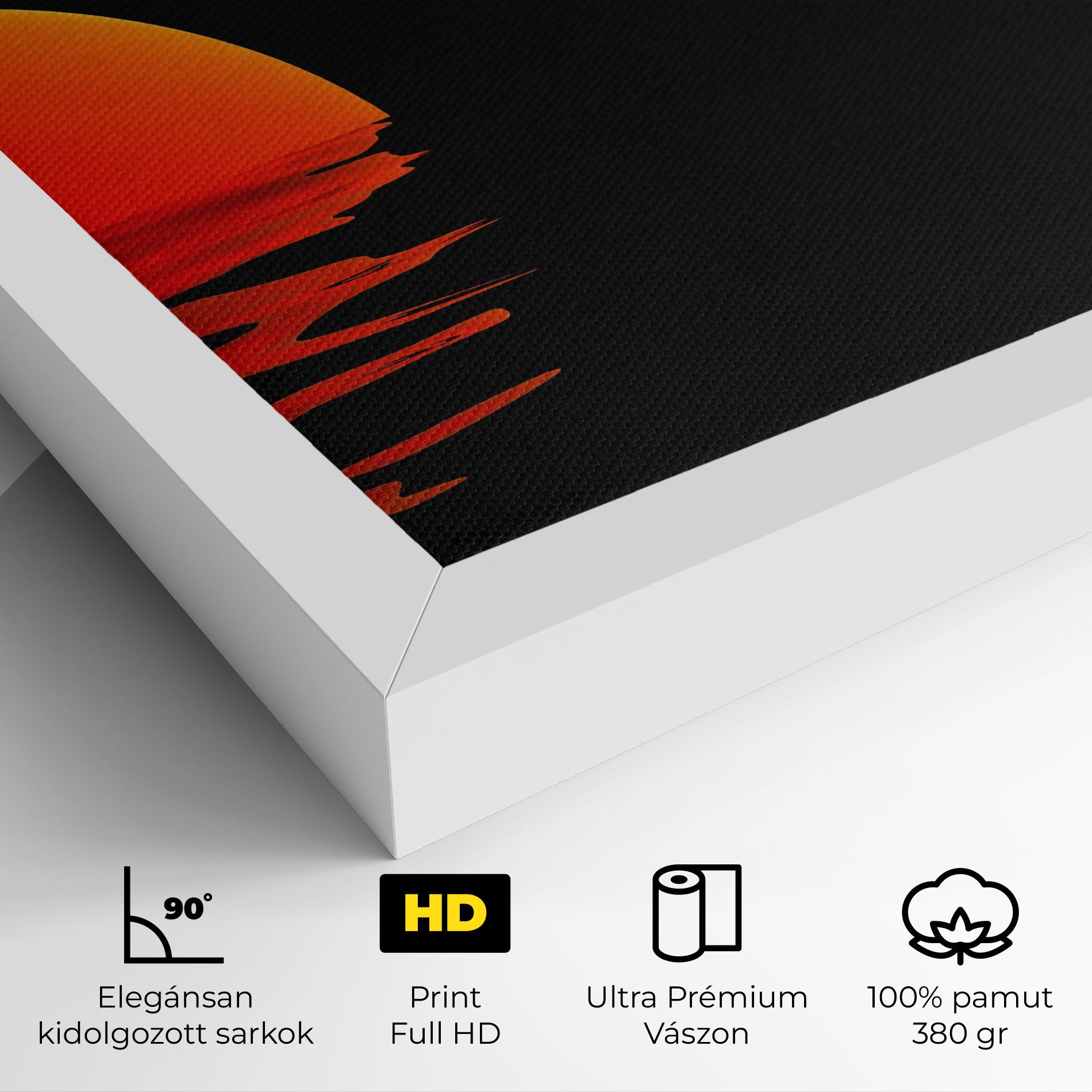 Red Evening Sunset mockup 4