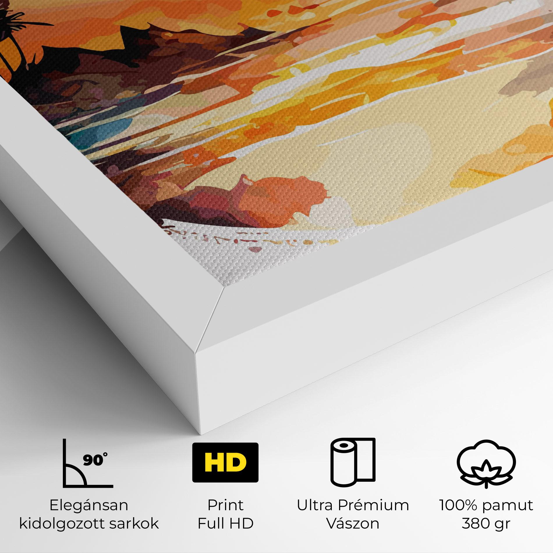 Vászonkép Sunrise Art mockup 4