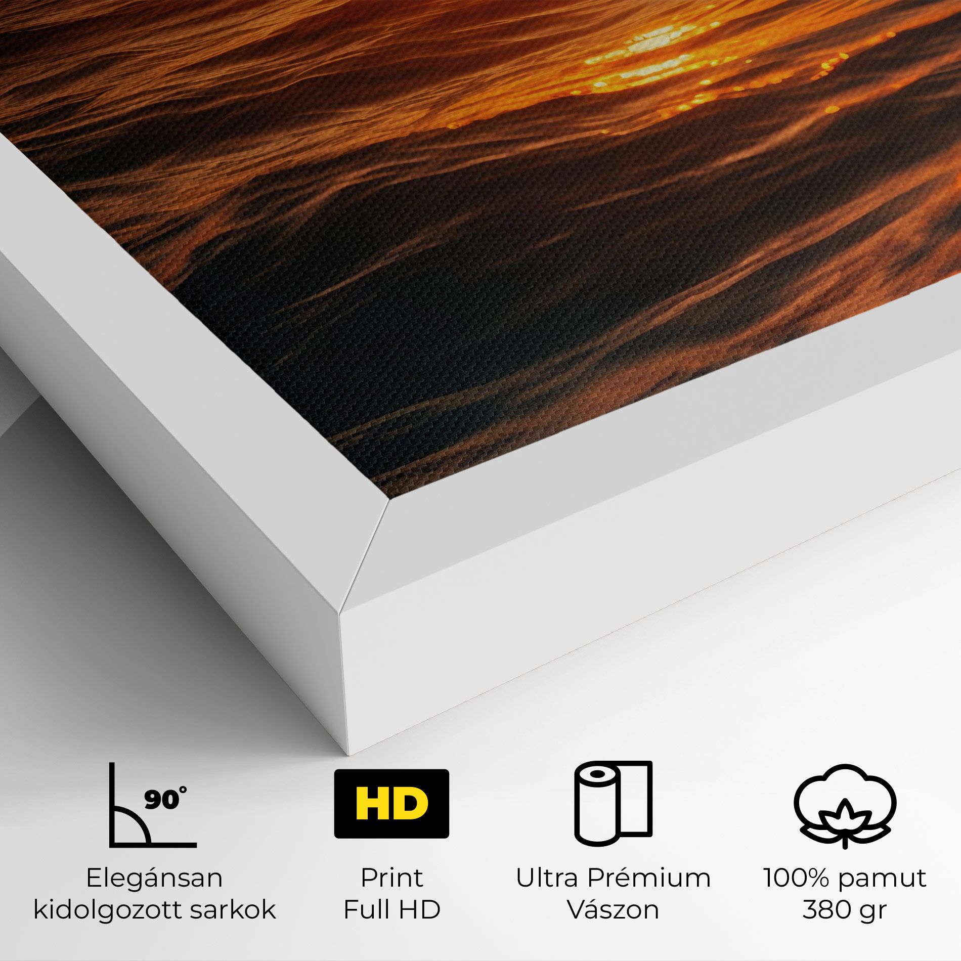 Waves During Sunset mockup 4