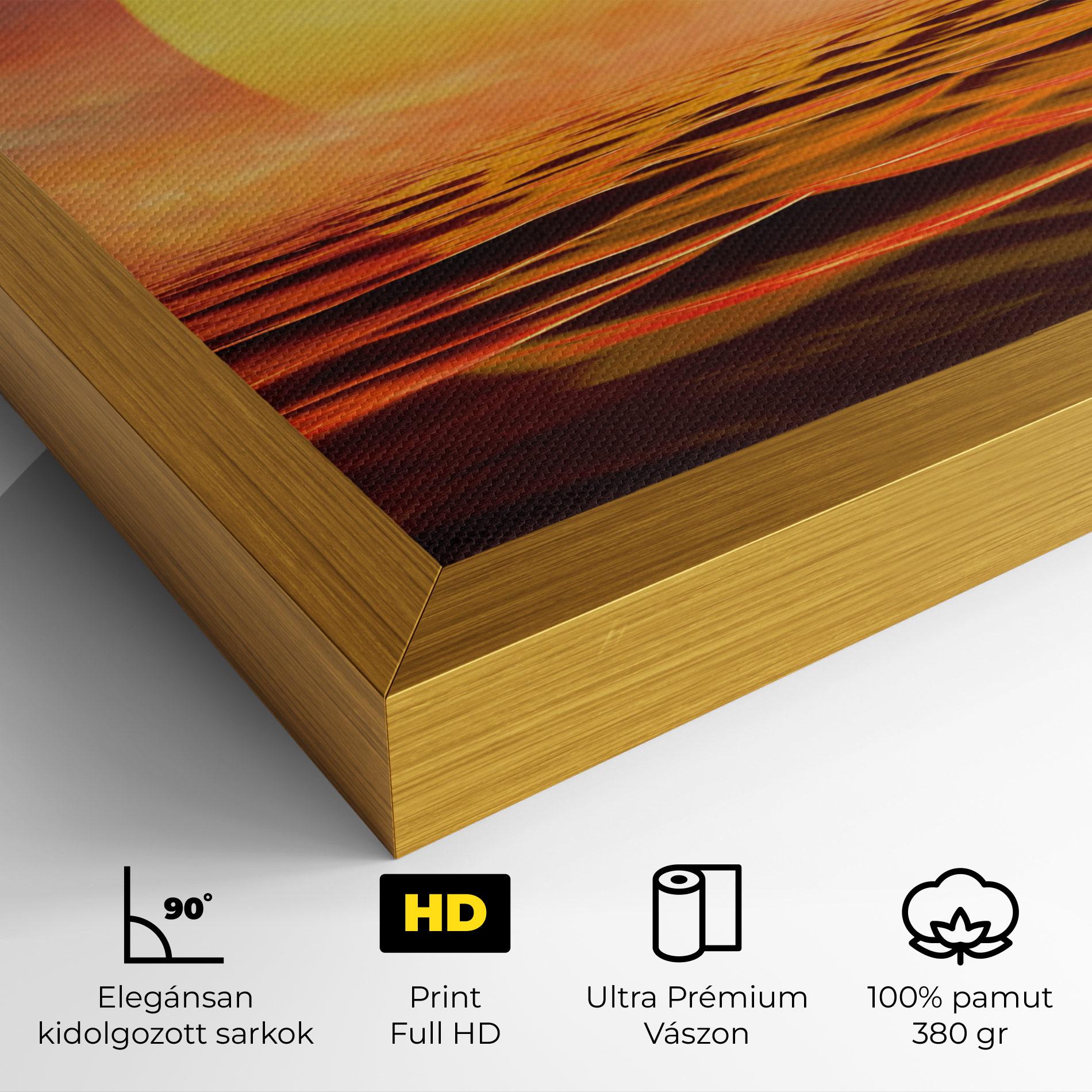 Vászonkép Clouds Reflection Sky mockup 4