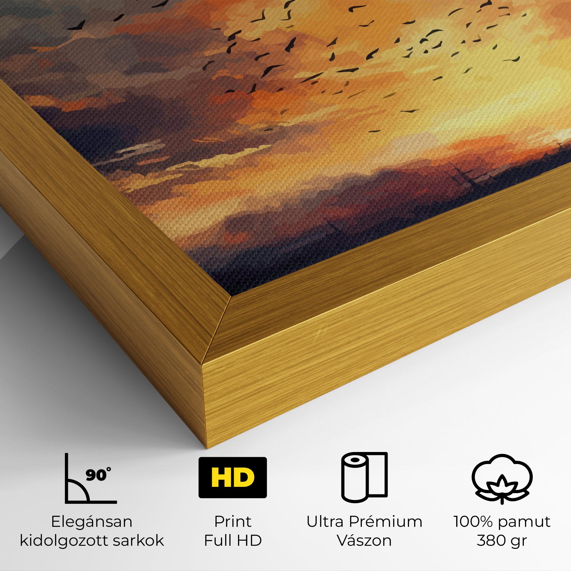 Vászonkép Majestic Sunset mockup 4