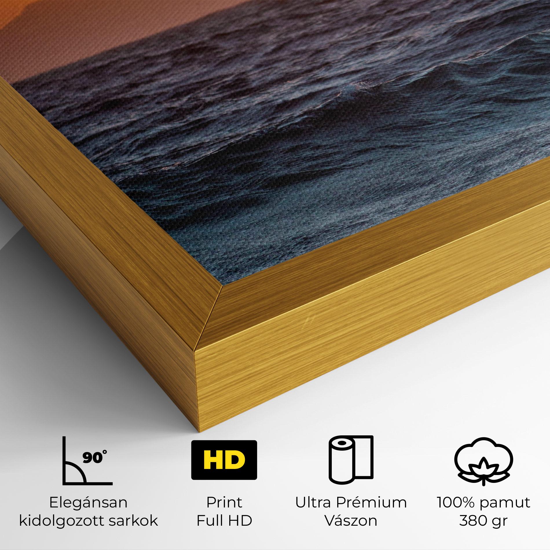 Vászonkép Morning Waves mockup 4