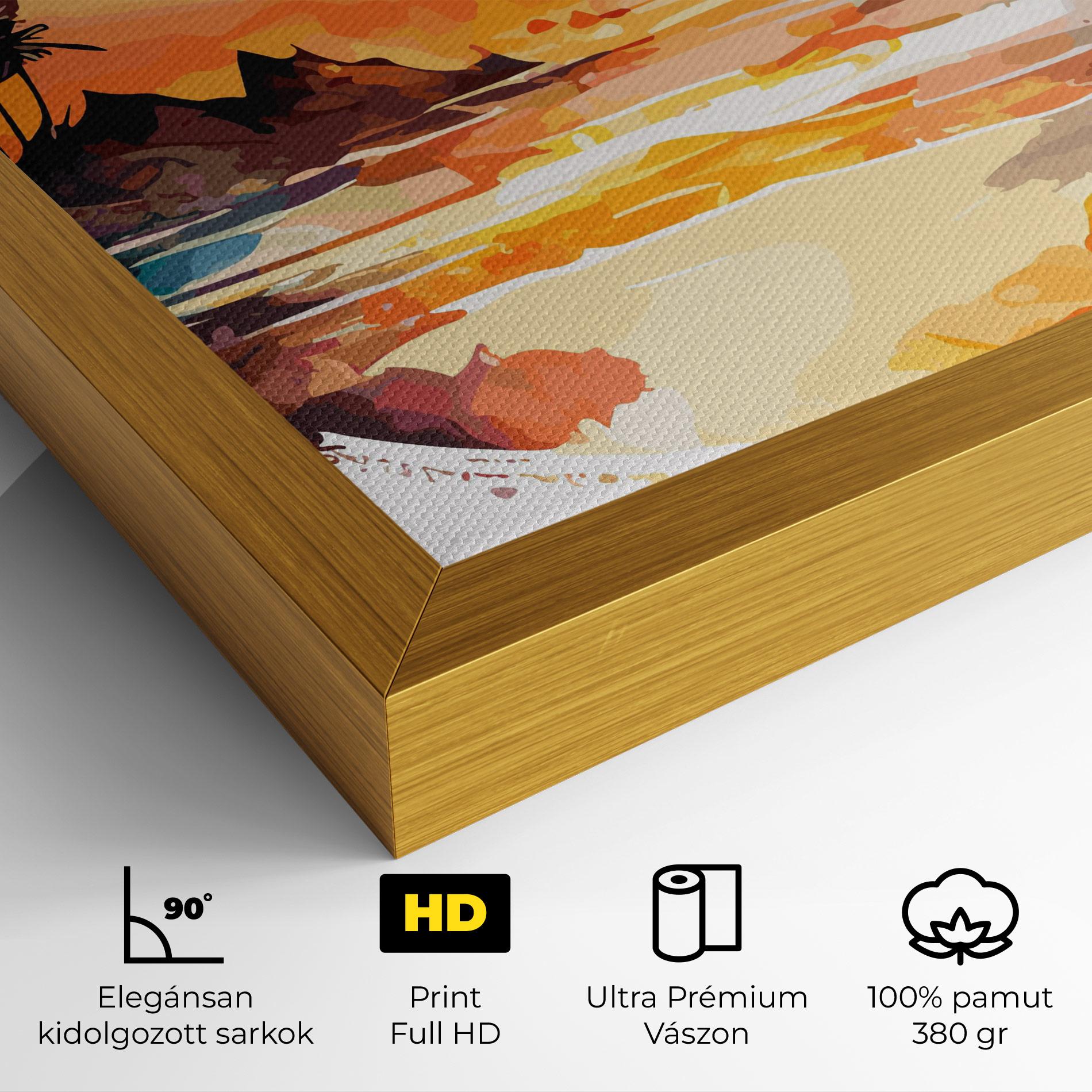 Vászonkép Sunrise Art mockup 4