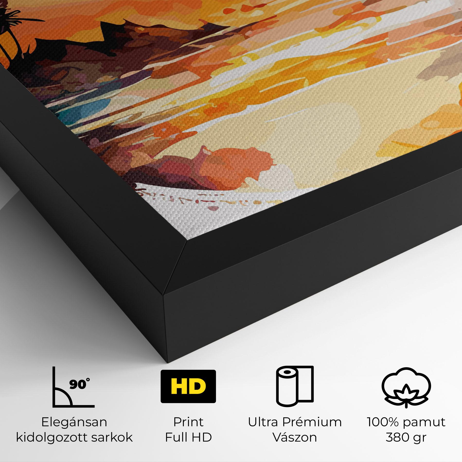 Vászonkép Sunrise Art mockup 4