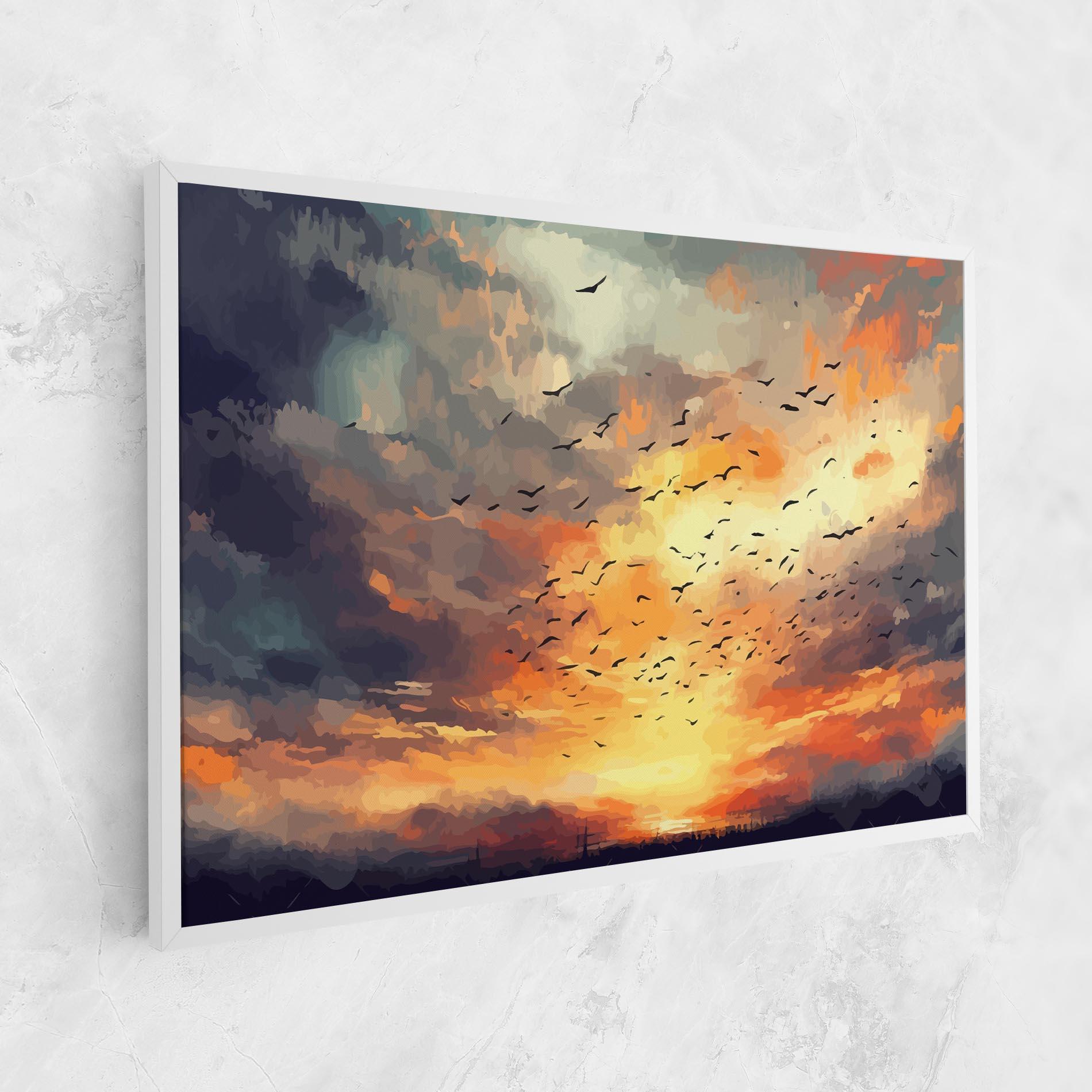Vászonkép Majestic Sunset mockup 1