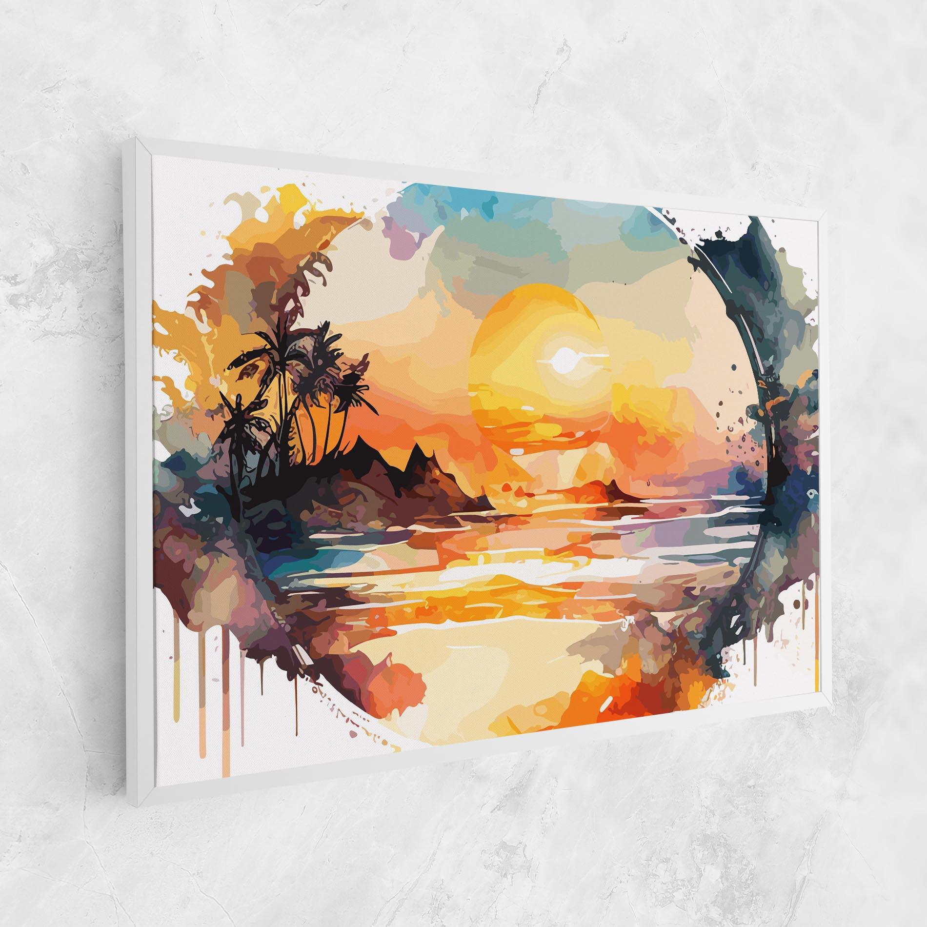 Vászonkép Sunrise Art mockup 1