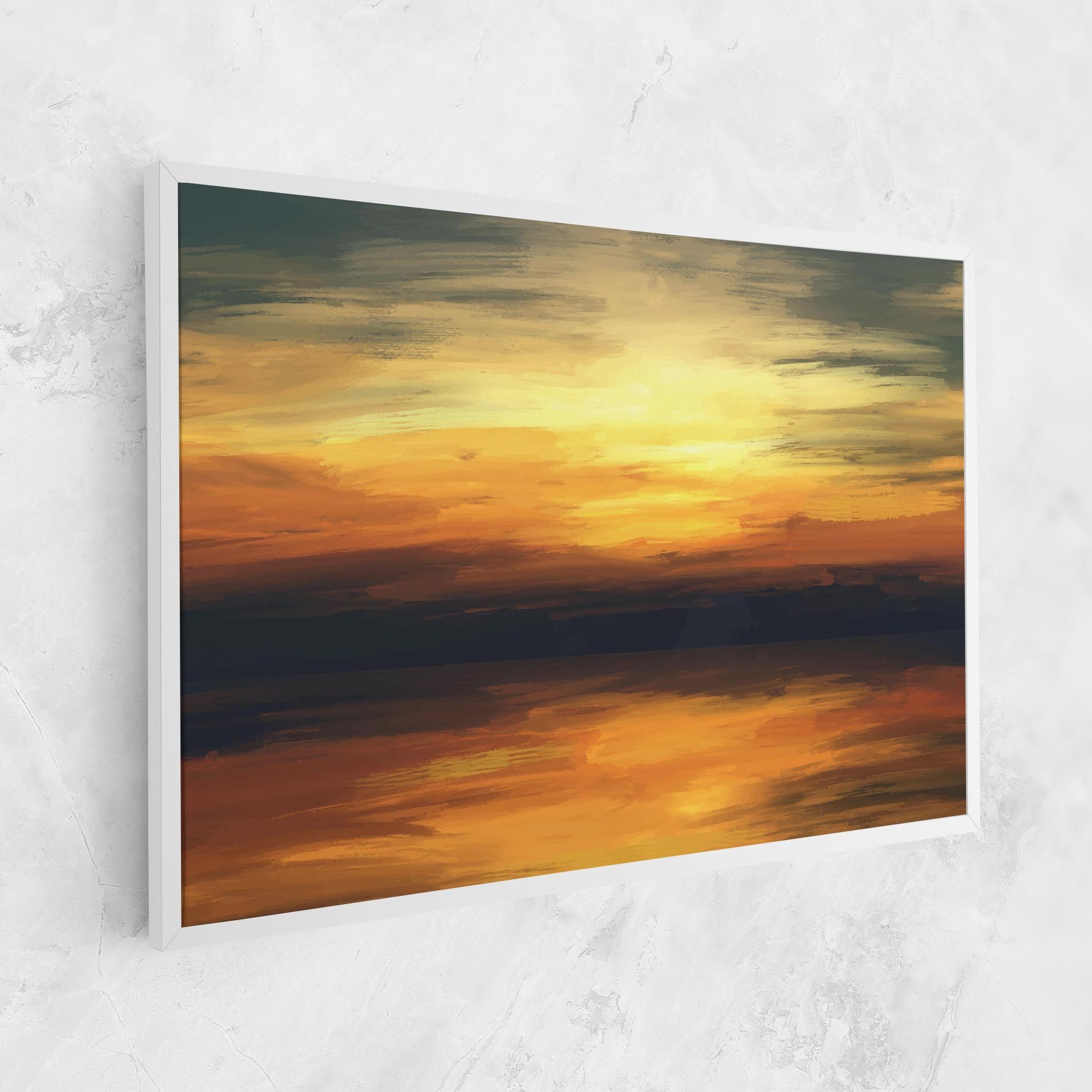 Sunset Oil Paint mockup 1
