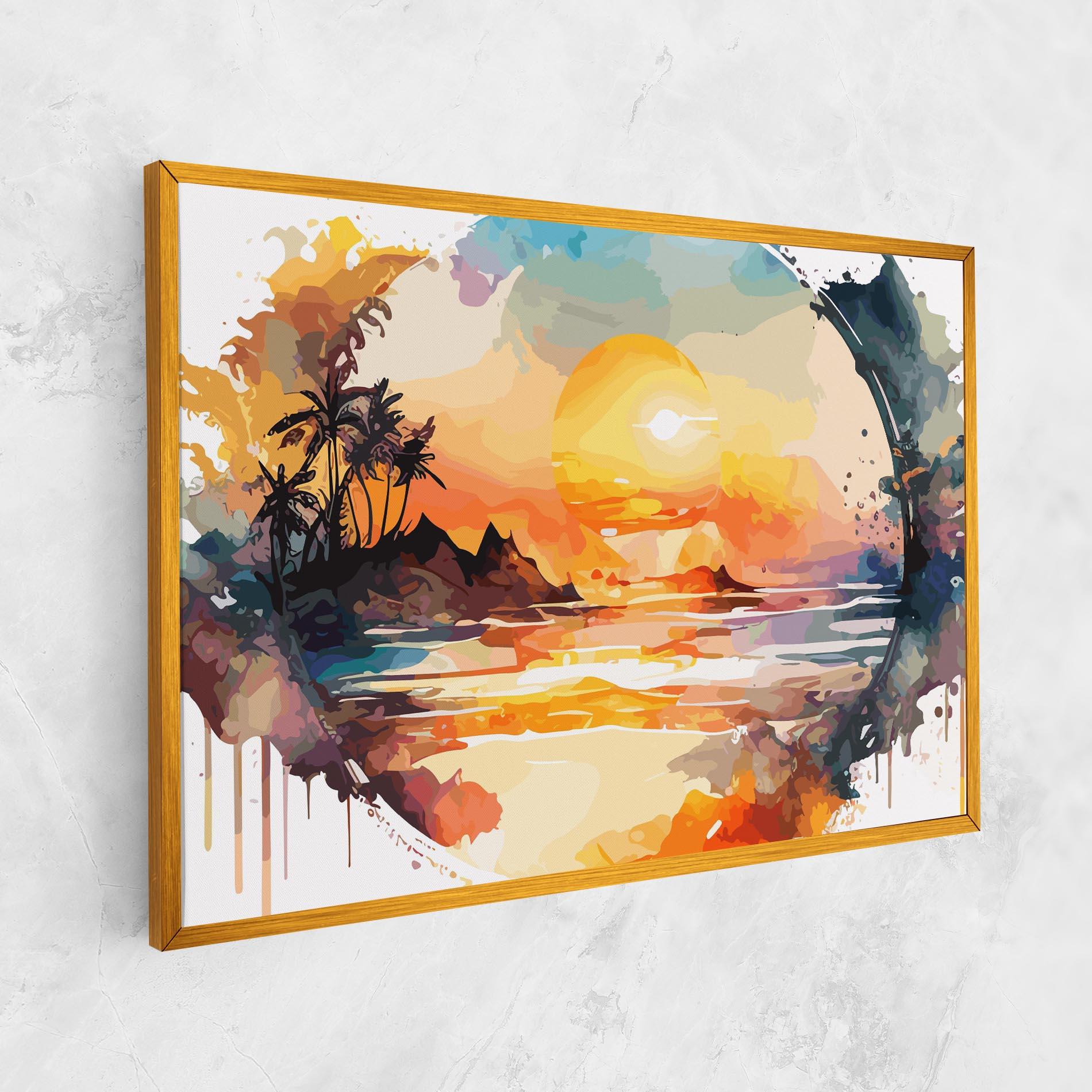 Vászonkép Sunrise Art mockup 1