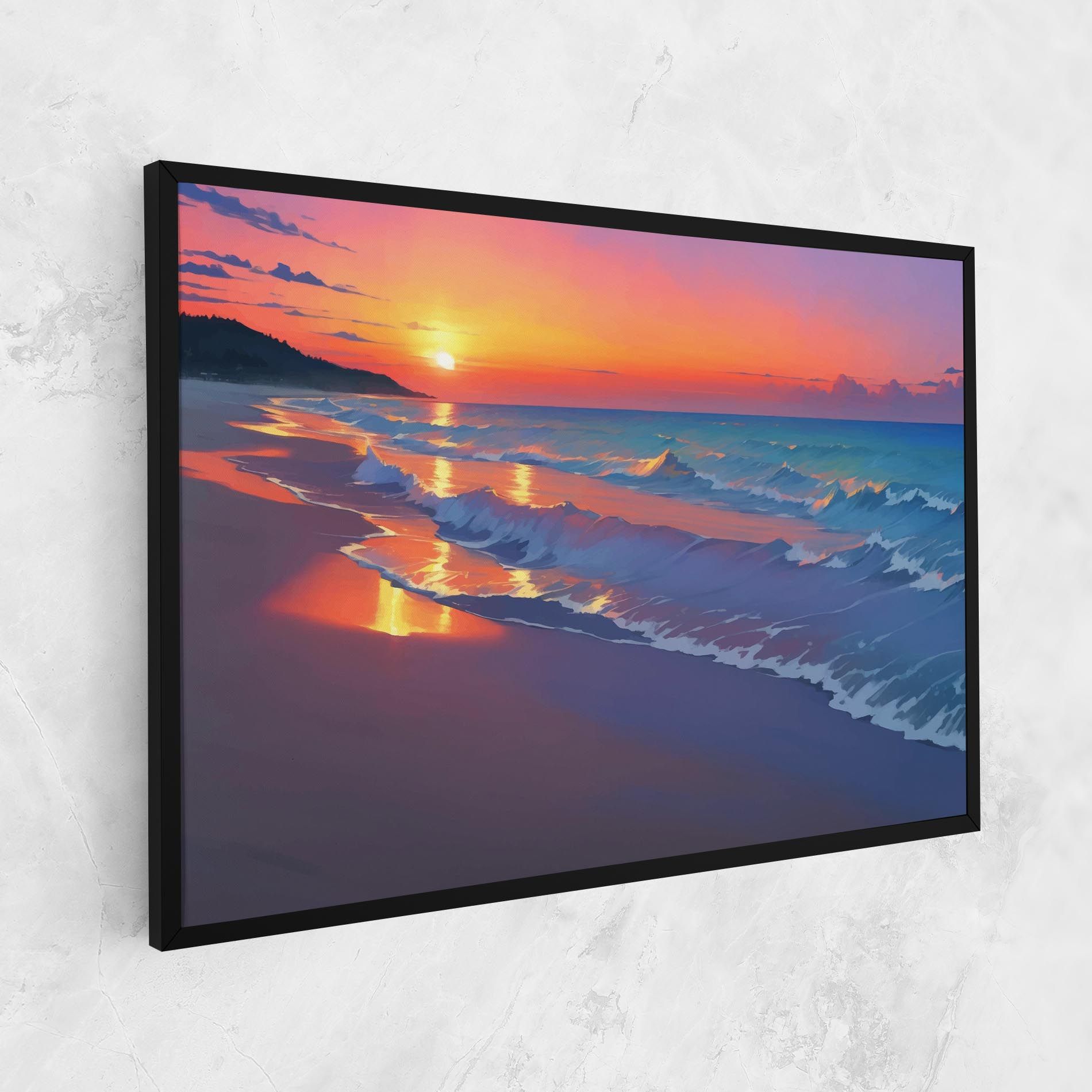 Dreamy Beach Sunset mockup 1