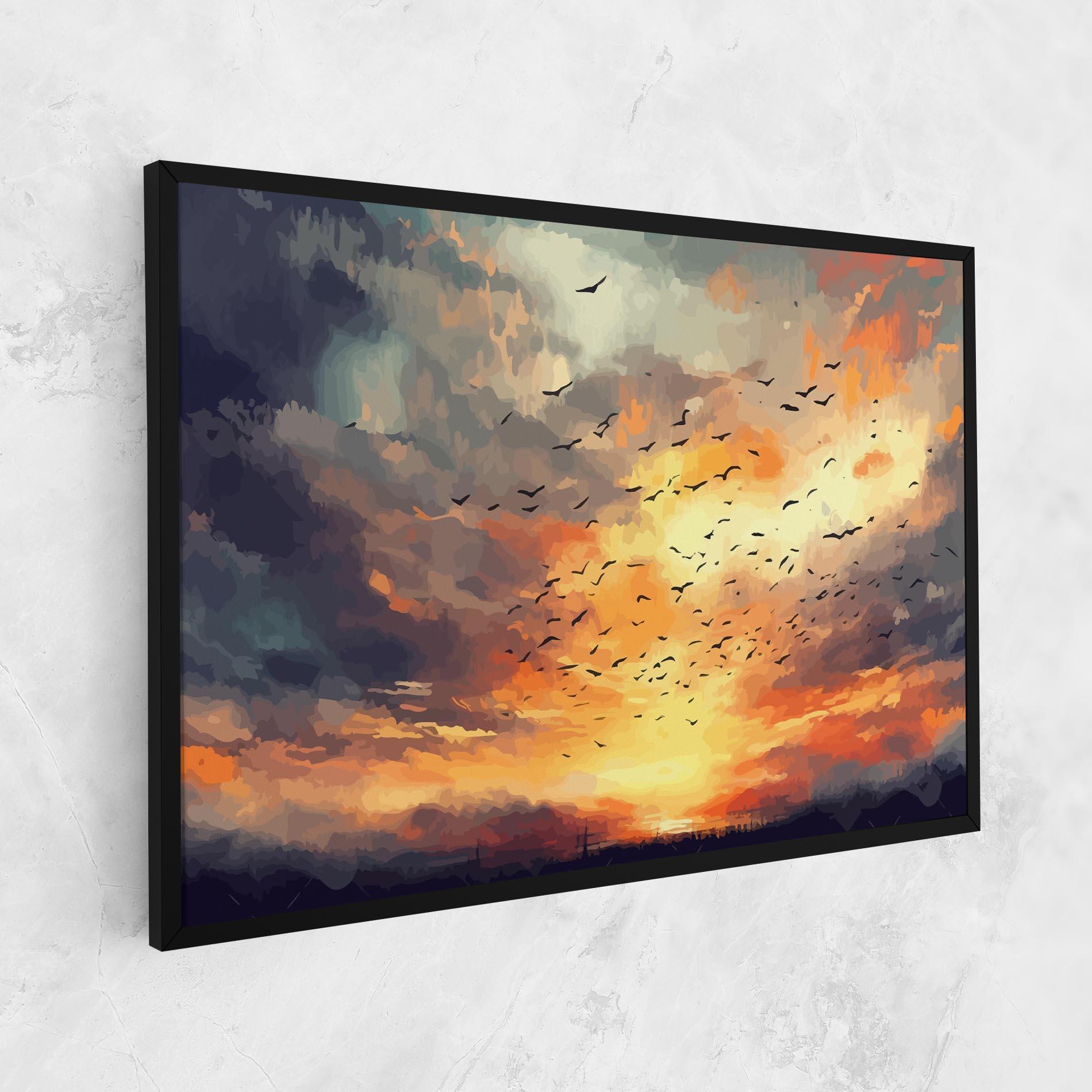 Vászonkép Majestic Sunset mockup 1