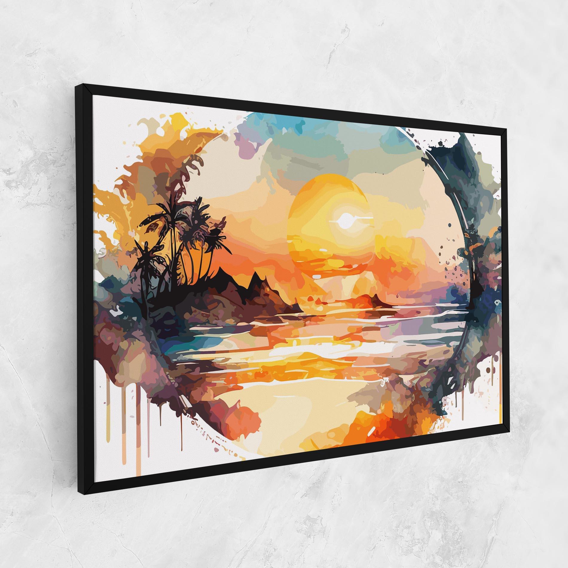 Vászonkép Sunrise Art mockup 1