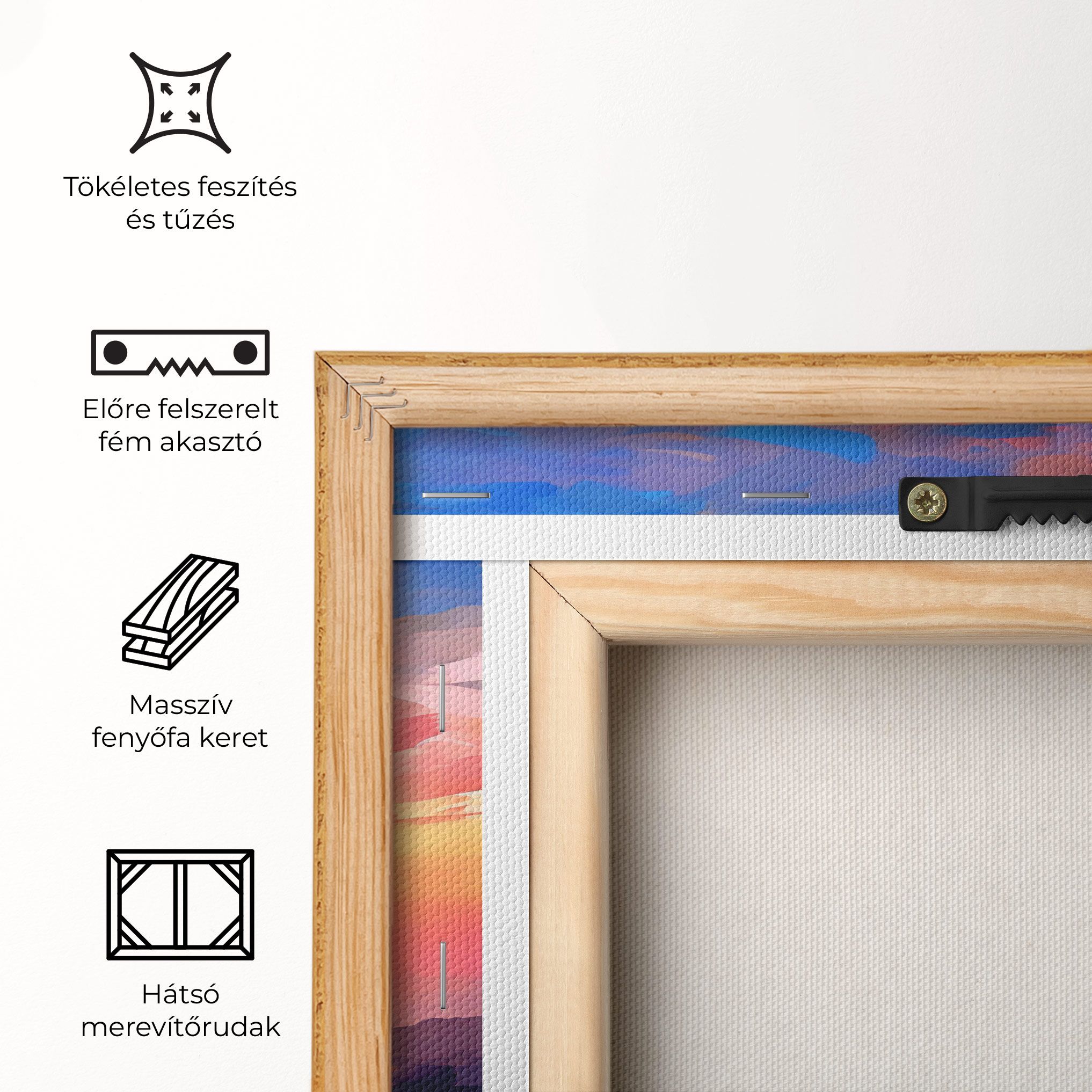 Colorful Sunset Mountains mockup 5