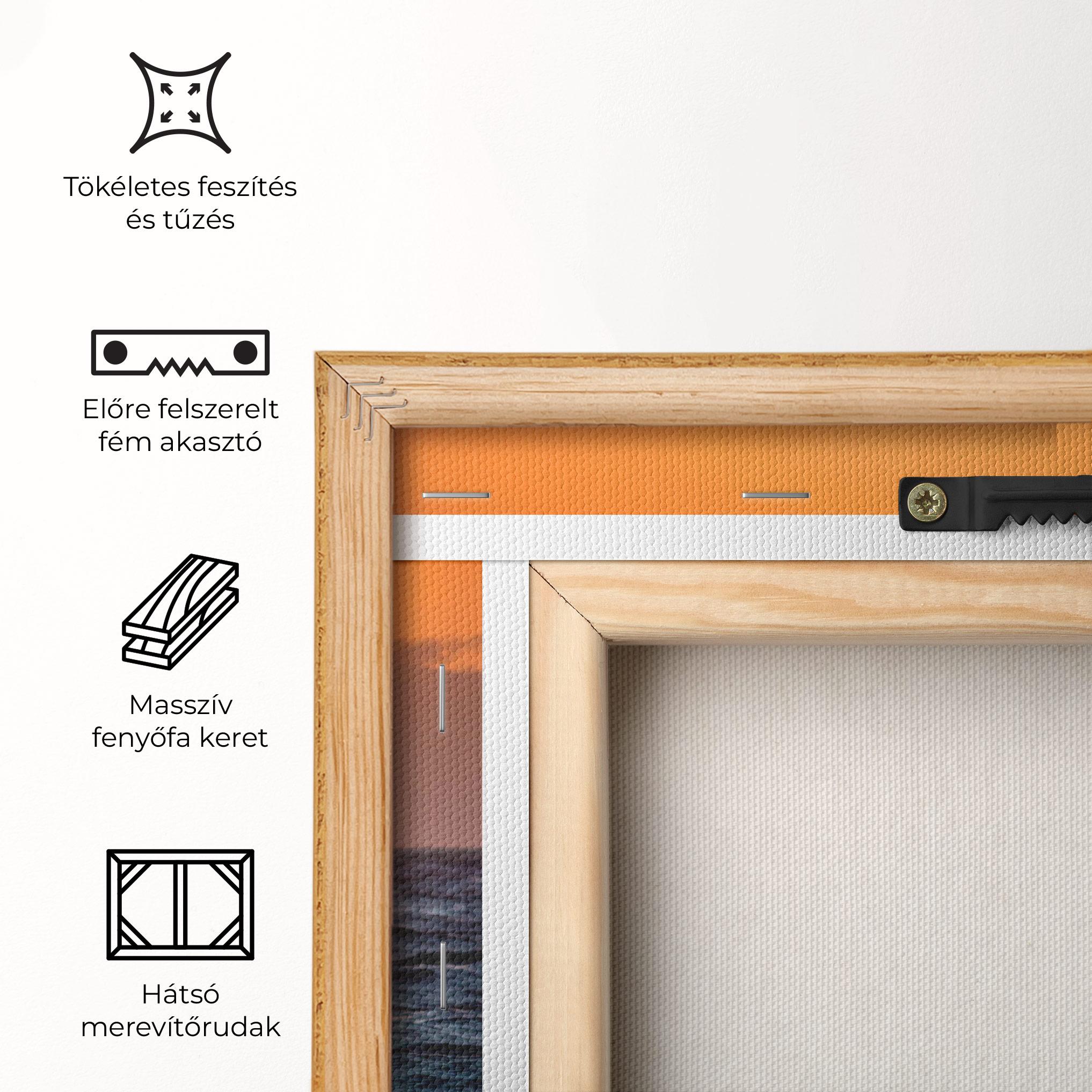 Vászonkép Morning Waves mockup 5