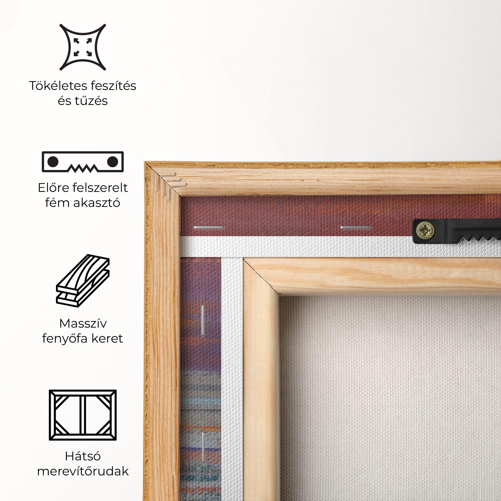 Vászonkép Sea Ship Painting mockup 5