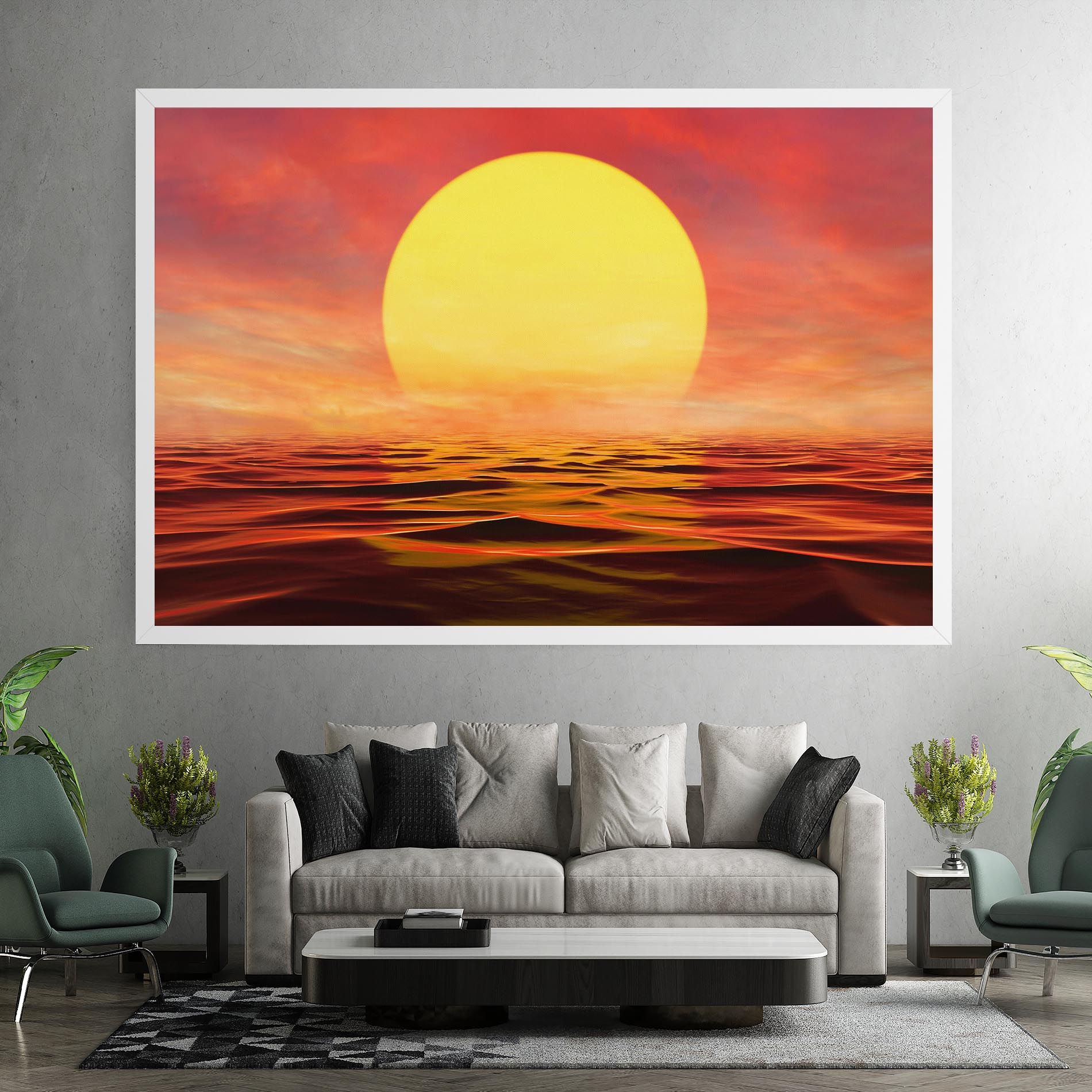 Clouds Reflection Sky mockup 7