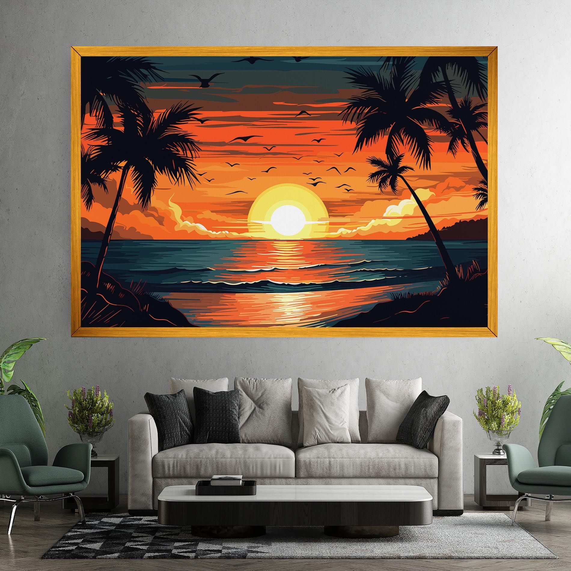 Amazing Sunset View mockup 7