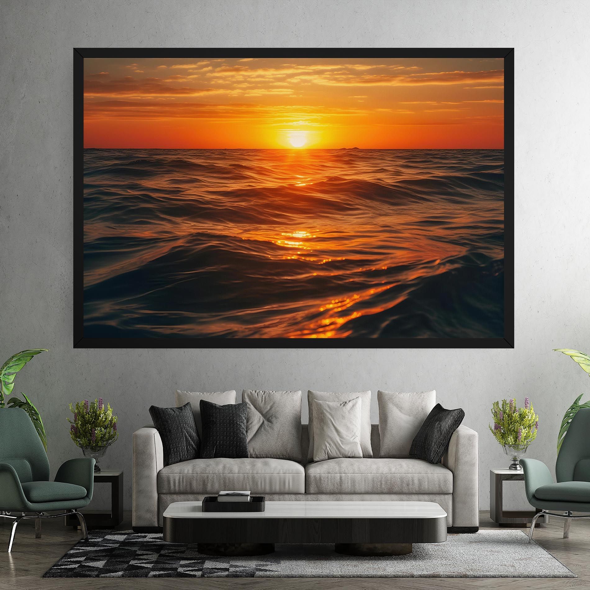 Waves During Sunset mockup 7