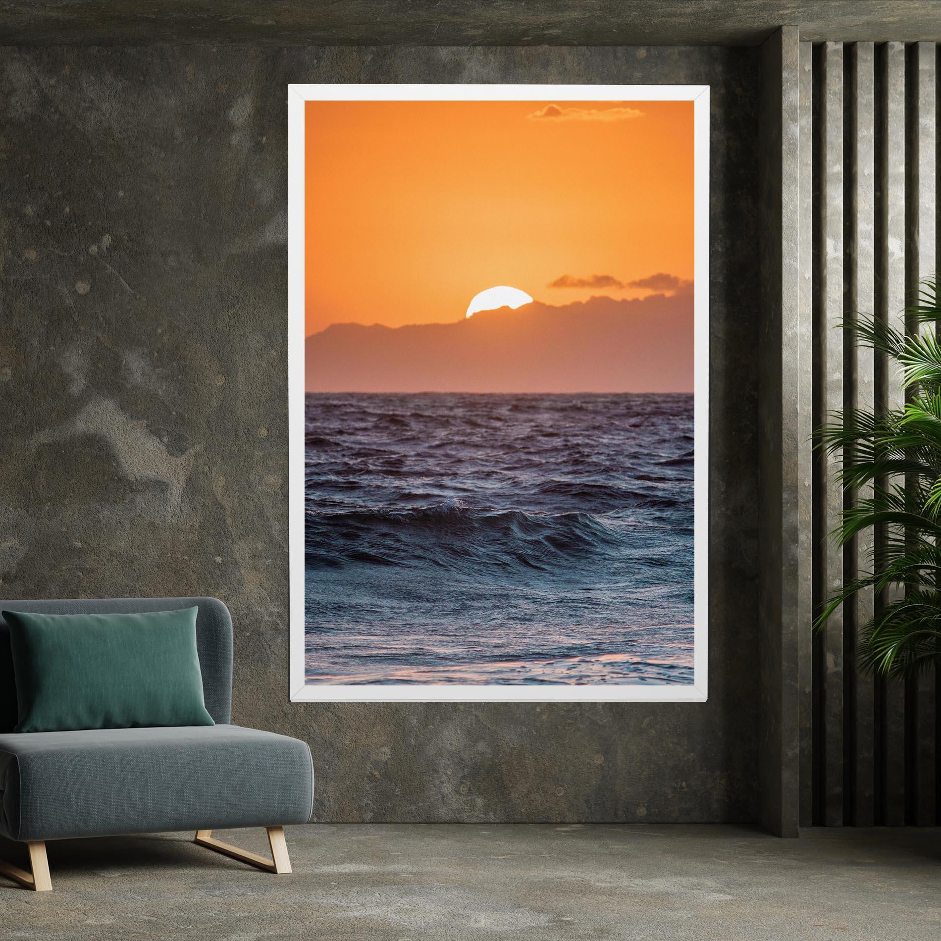 Vászonkép Morning Waves mockup 7