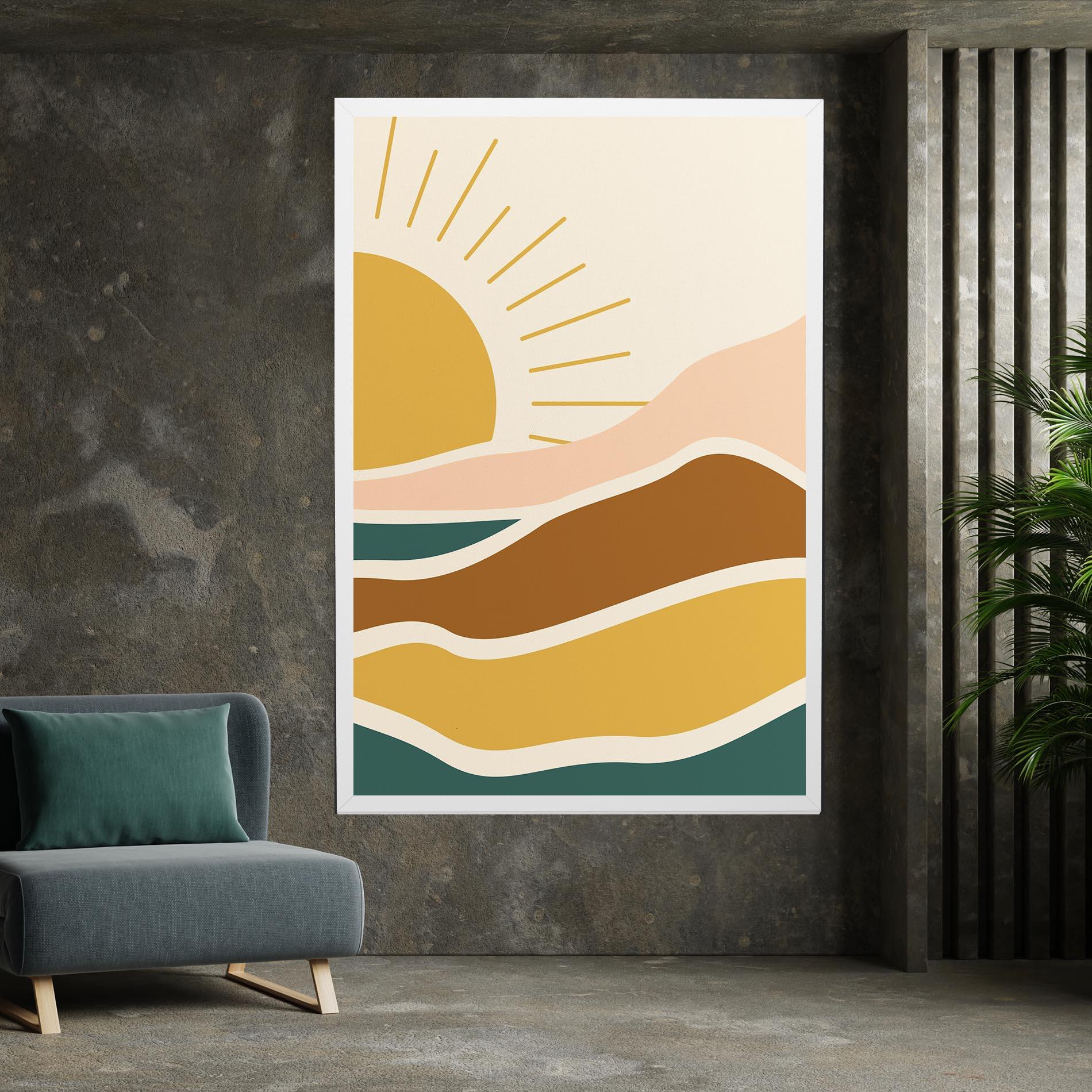 Vászonkép Sunset Connection 02 mockup 7