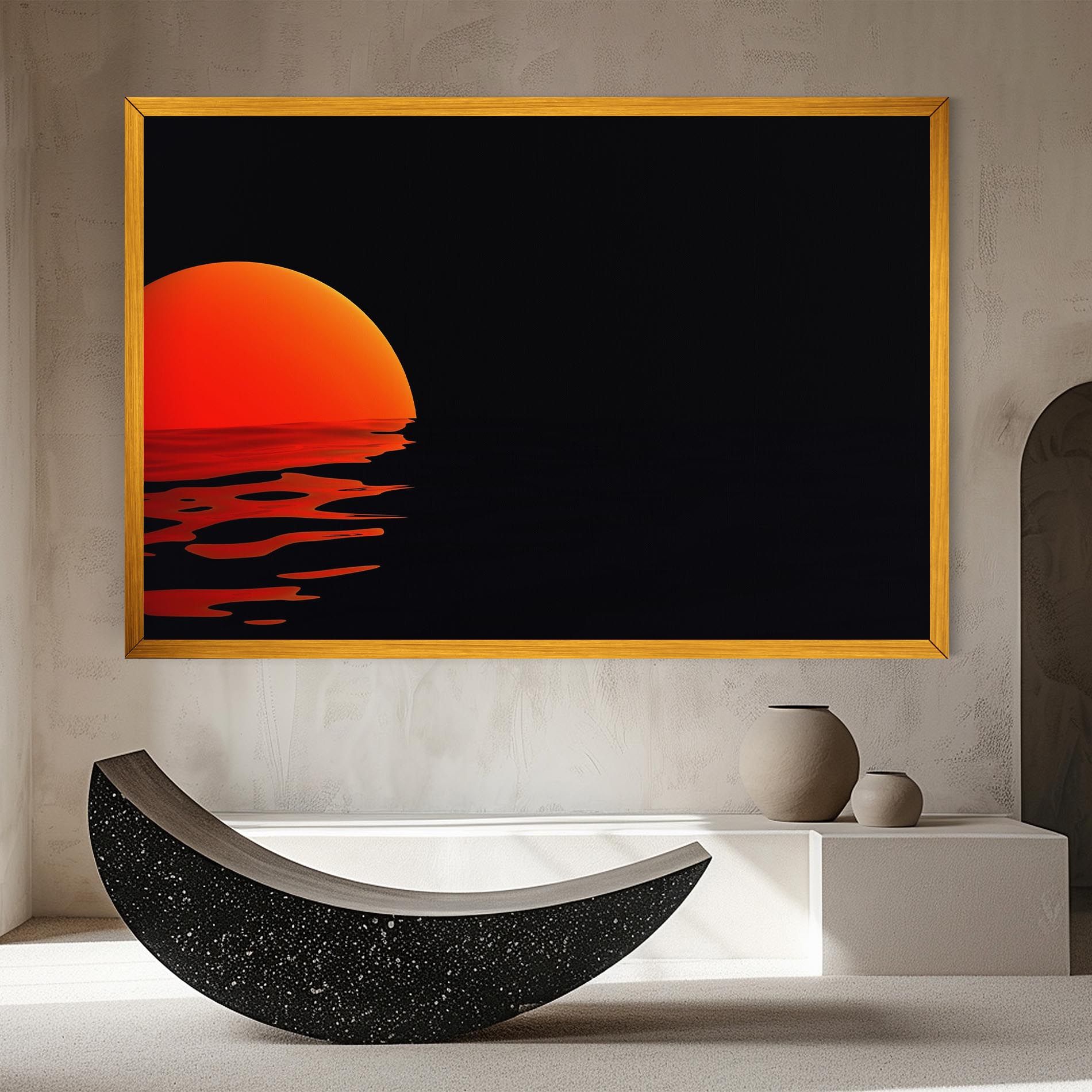 Red Evening Sunset mockup 8