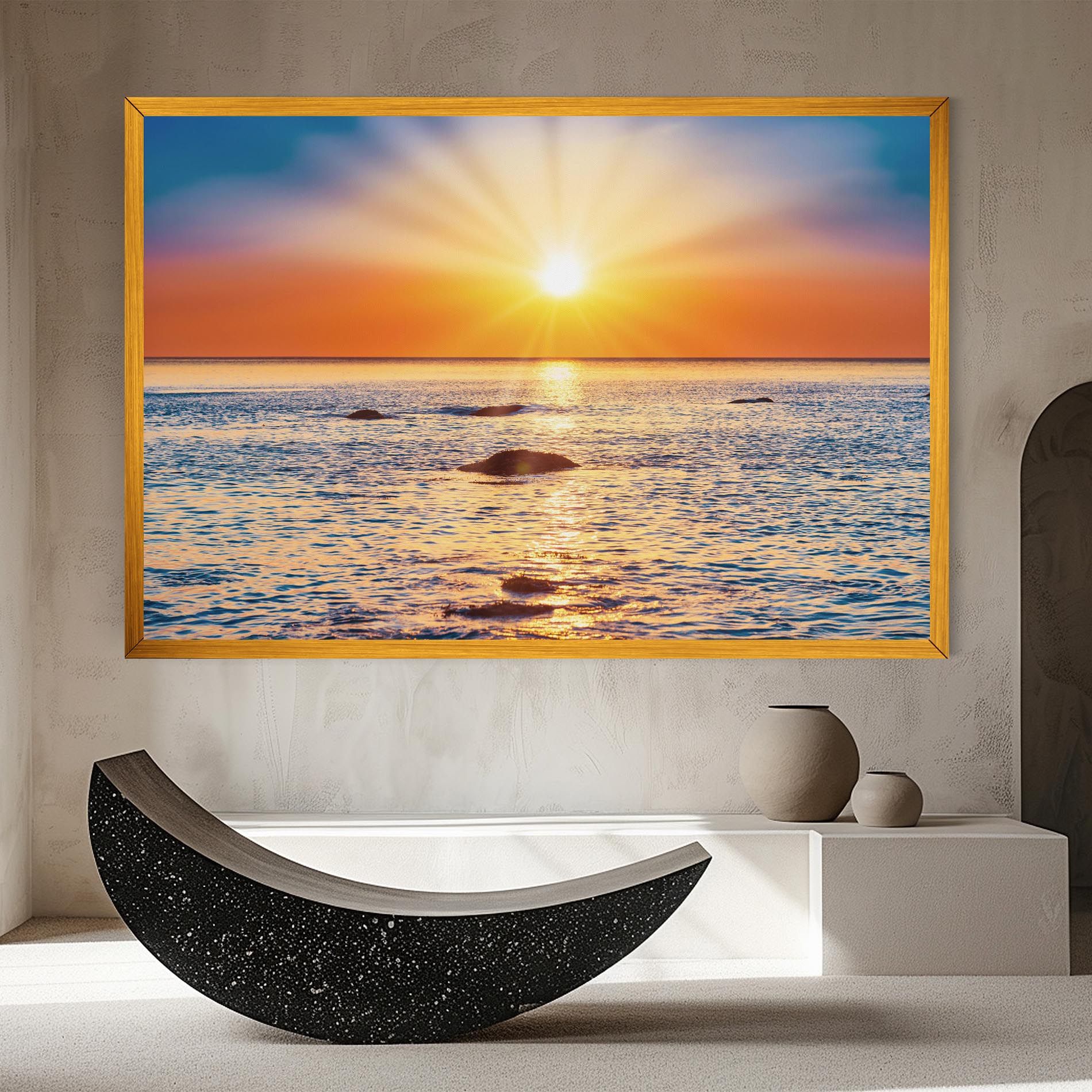 Sunset Beach Rocks mockup 8