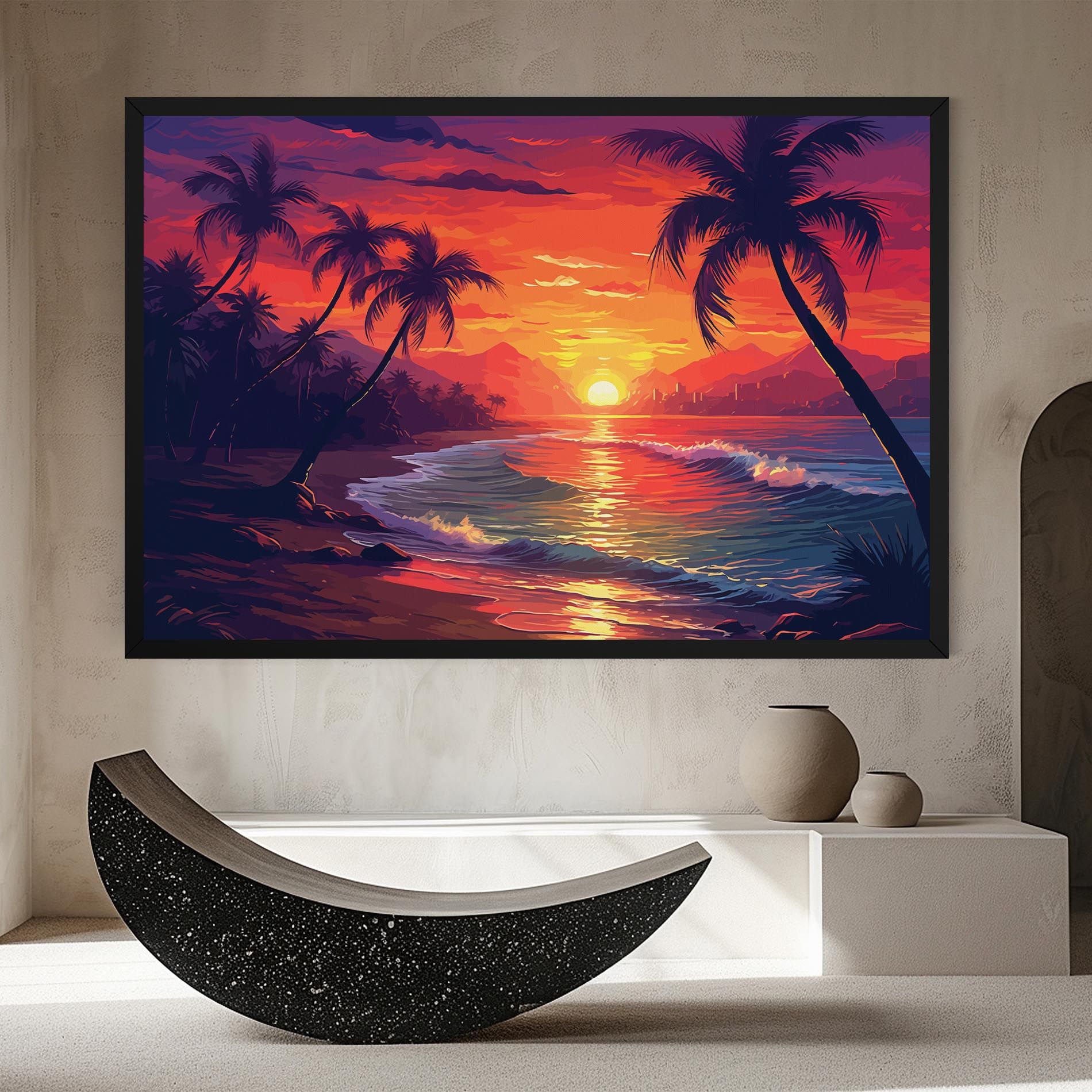 Purple Orange Sunlight mockup 8