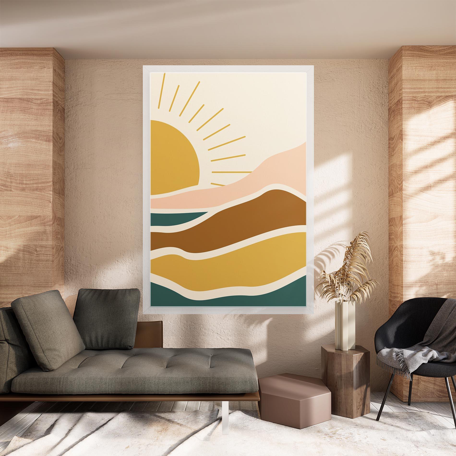 Vászonkép Sunset Connection 02 mockup 8