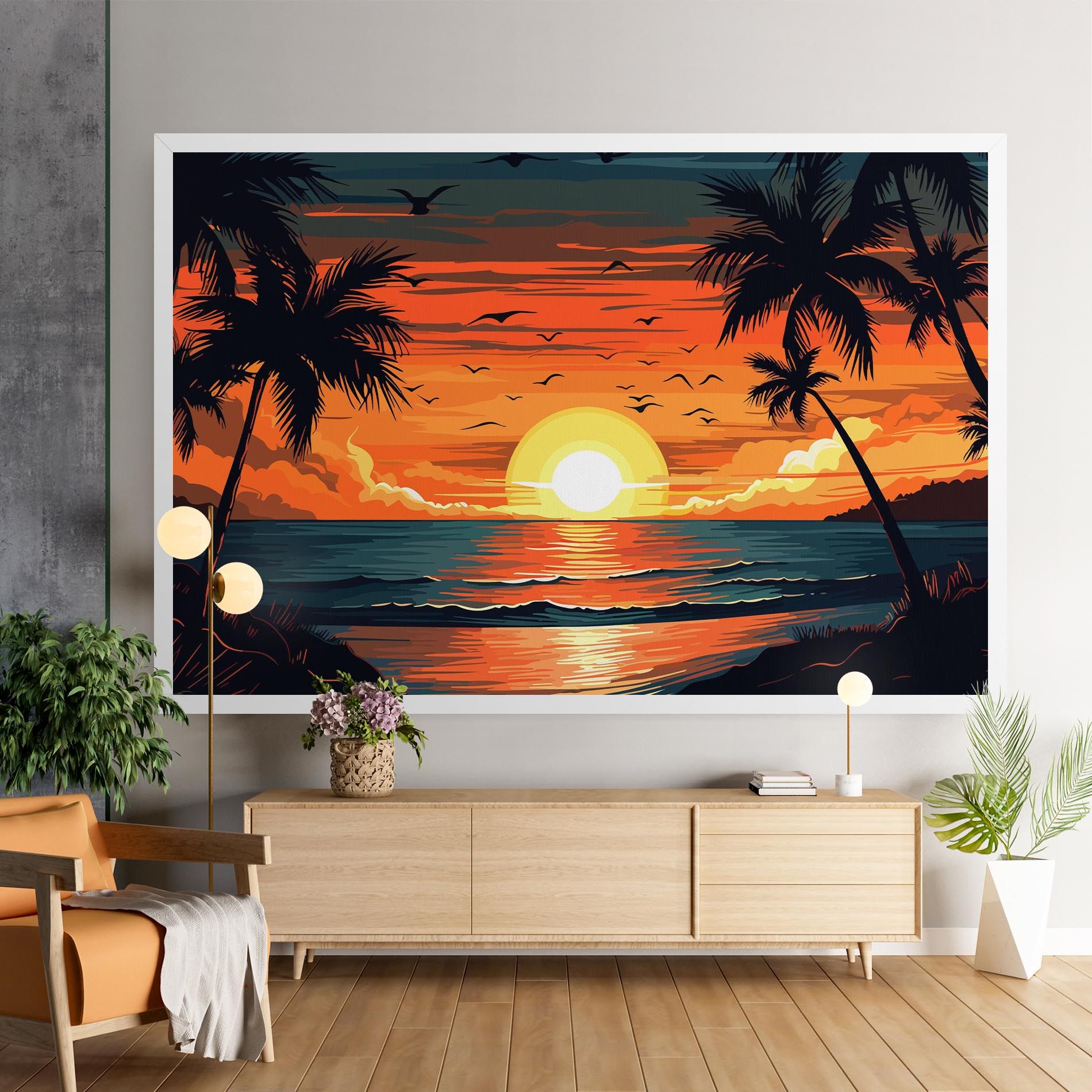 Amazing Sunset View mockup 9