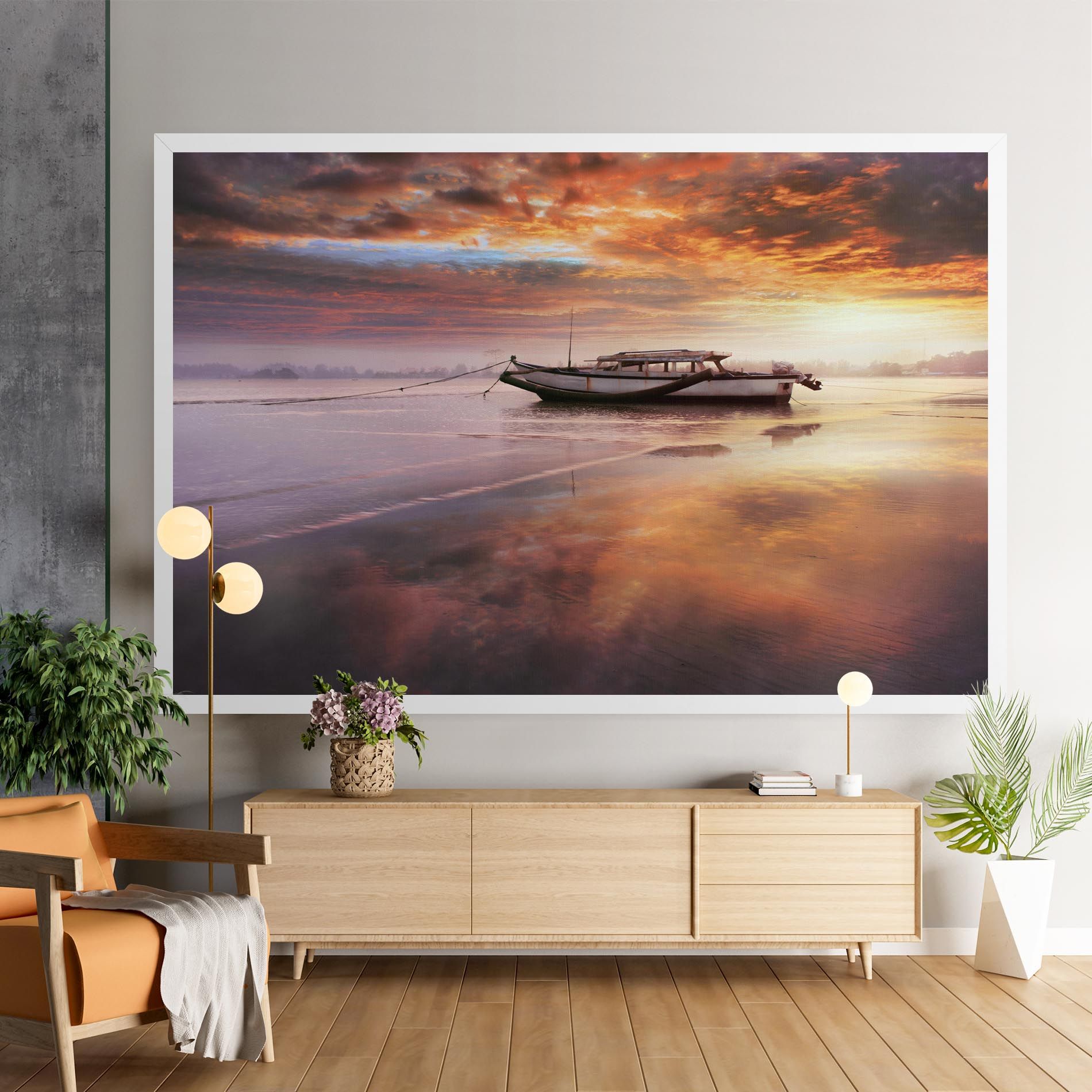 Beauty Boat Sunrise mockup 9