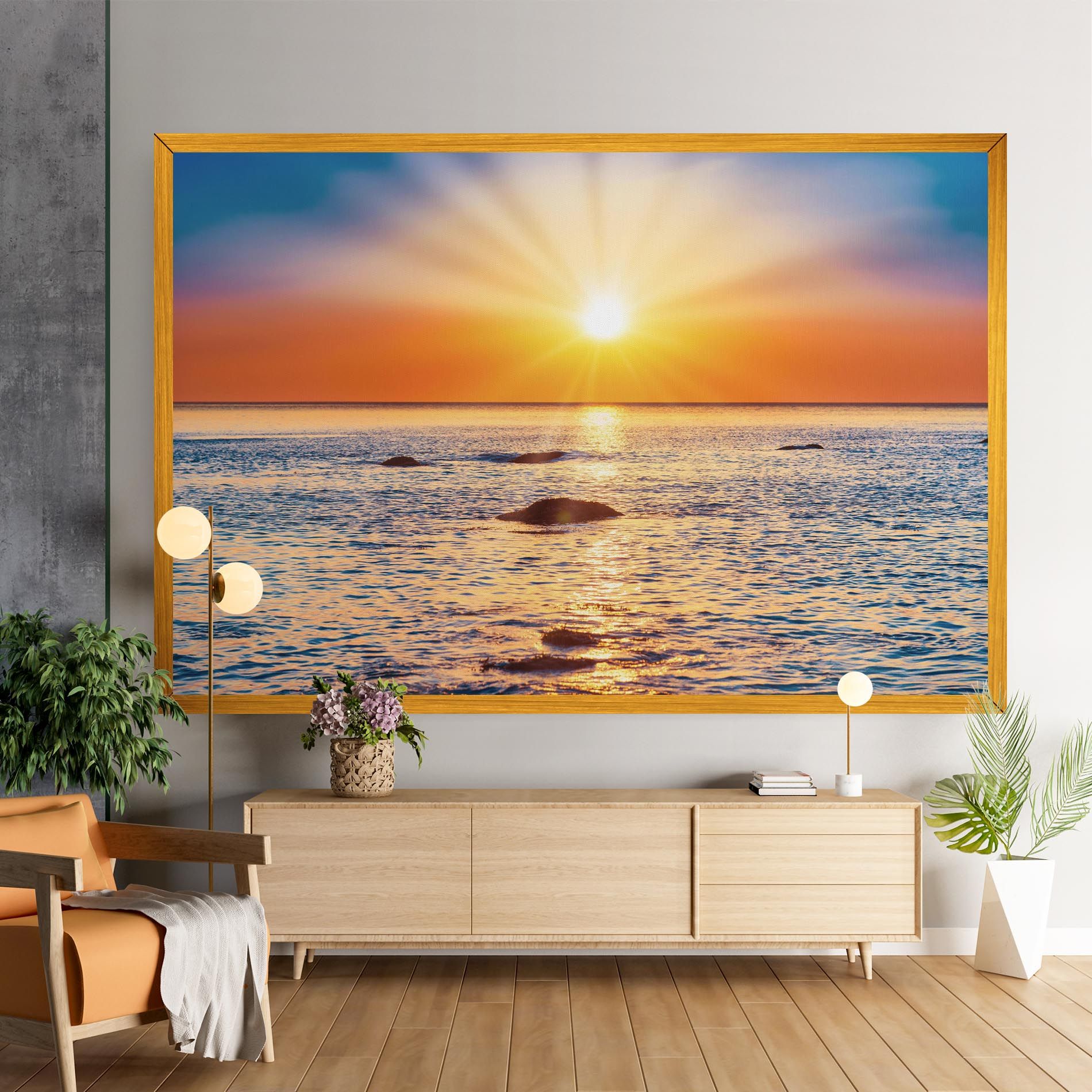 Sunset Beach Rocks mockup 9